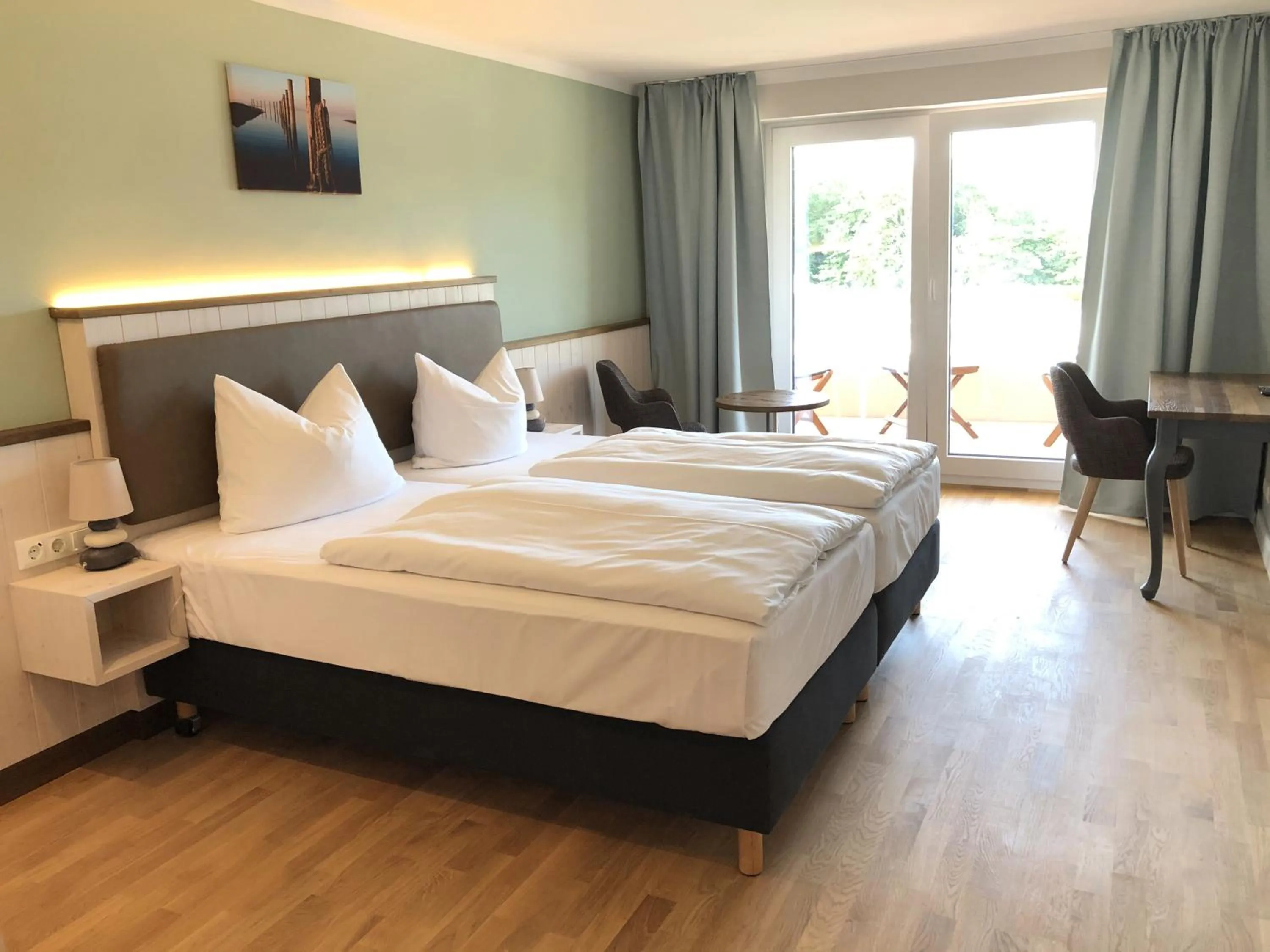 Photo of the whole room, Bed in BE BIO Hotel be natural - direkt am Wasser