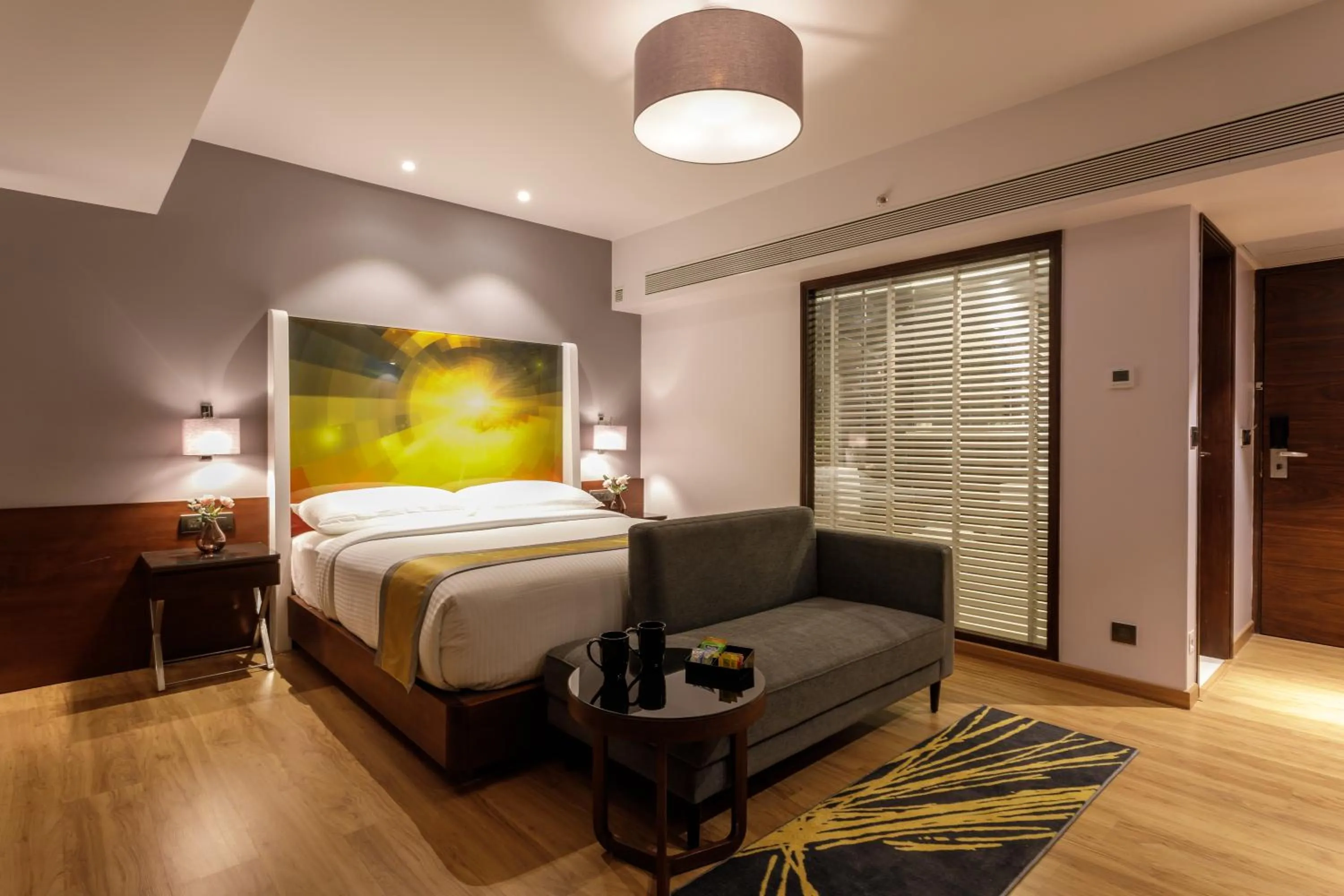 Photo of the whole room, Bed in Svenska Design Hotel Kakinada