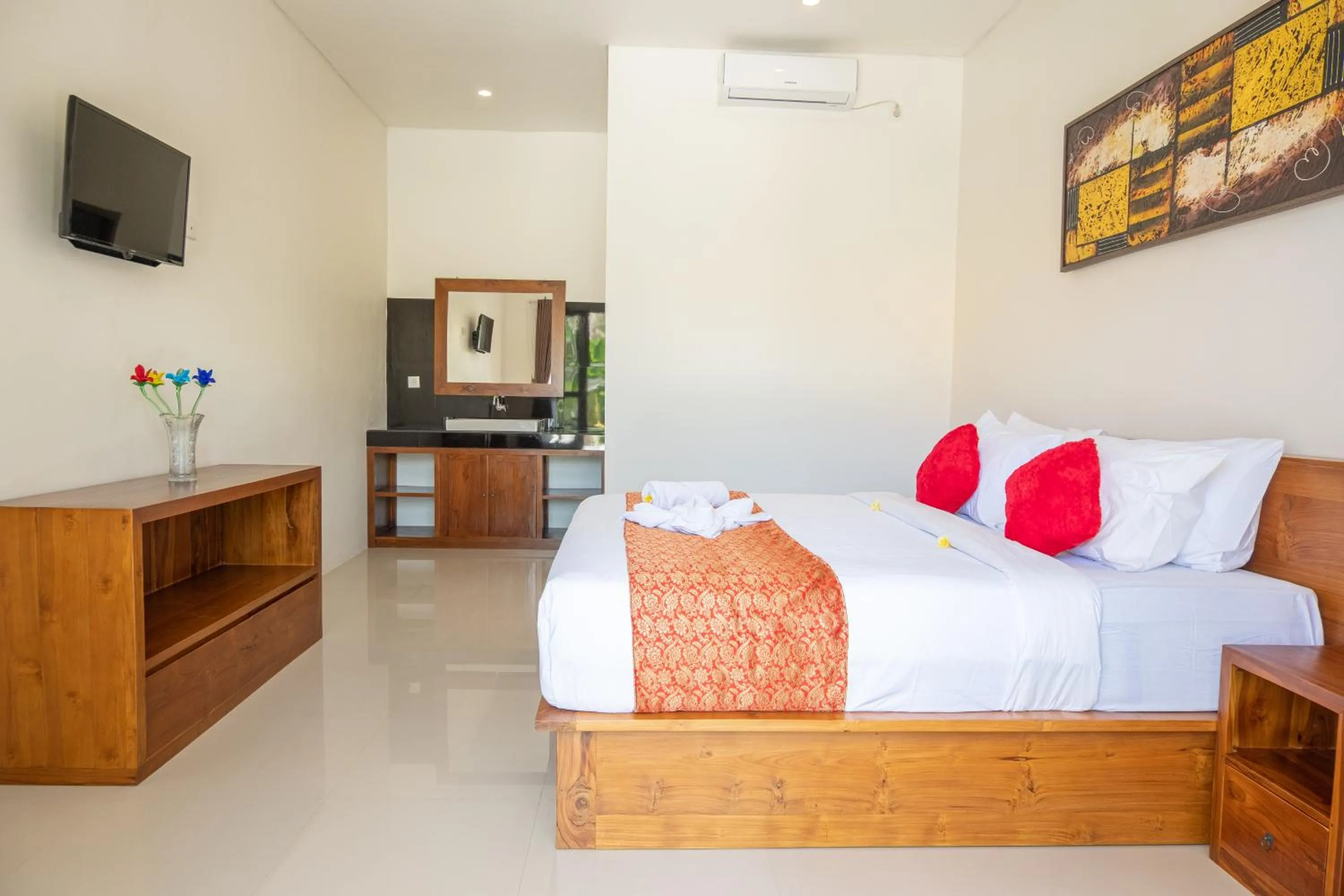 Bed in Mupu Jana G.House Keramas