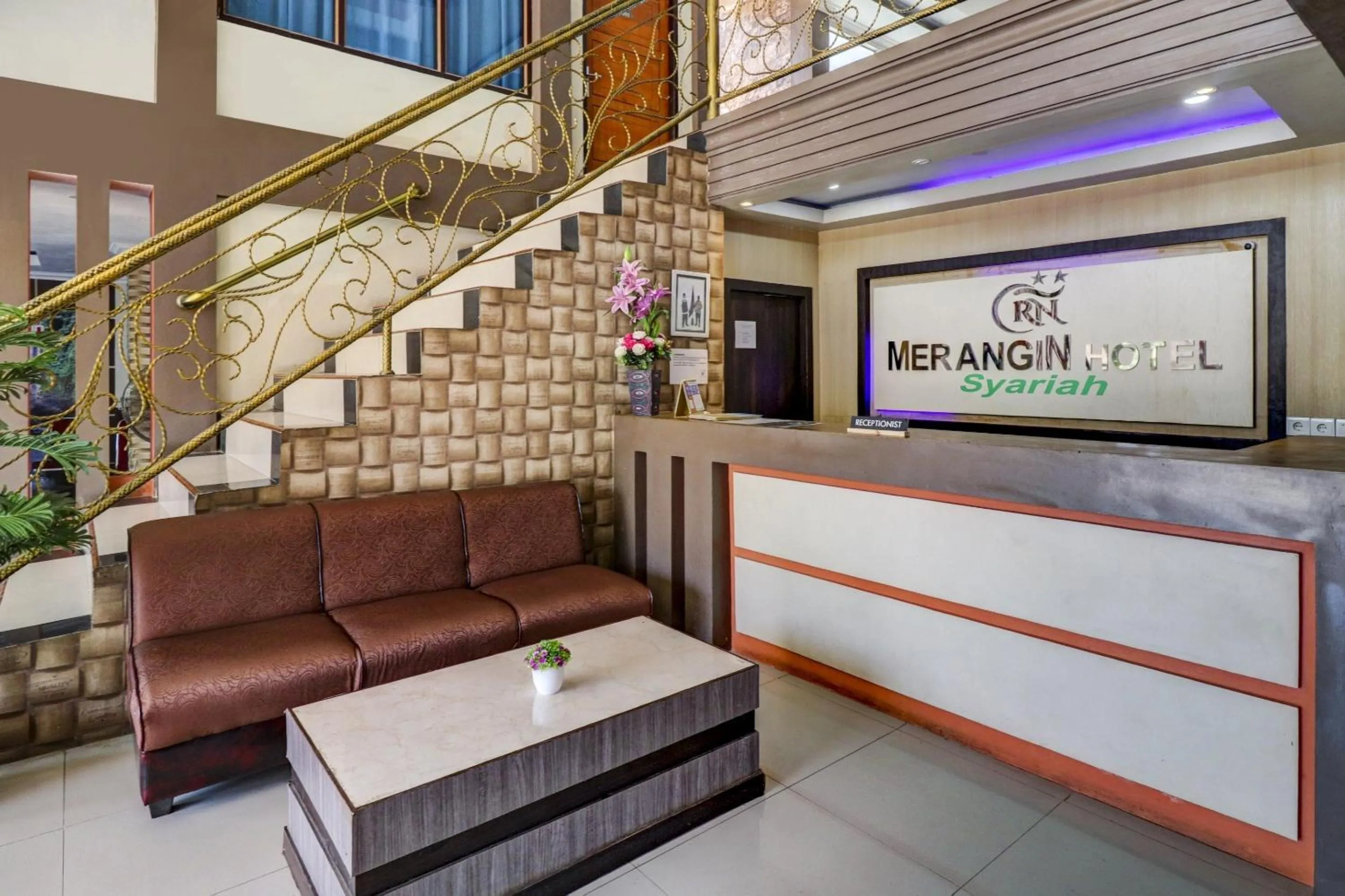 Lobby or reception in Collection O 90564 Hotel Merangin Syariah