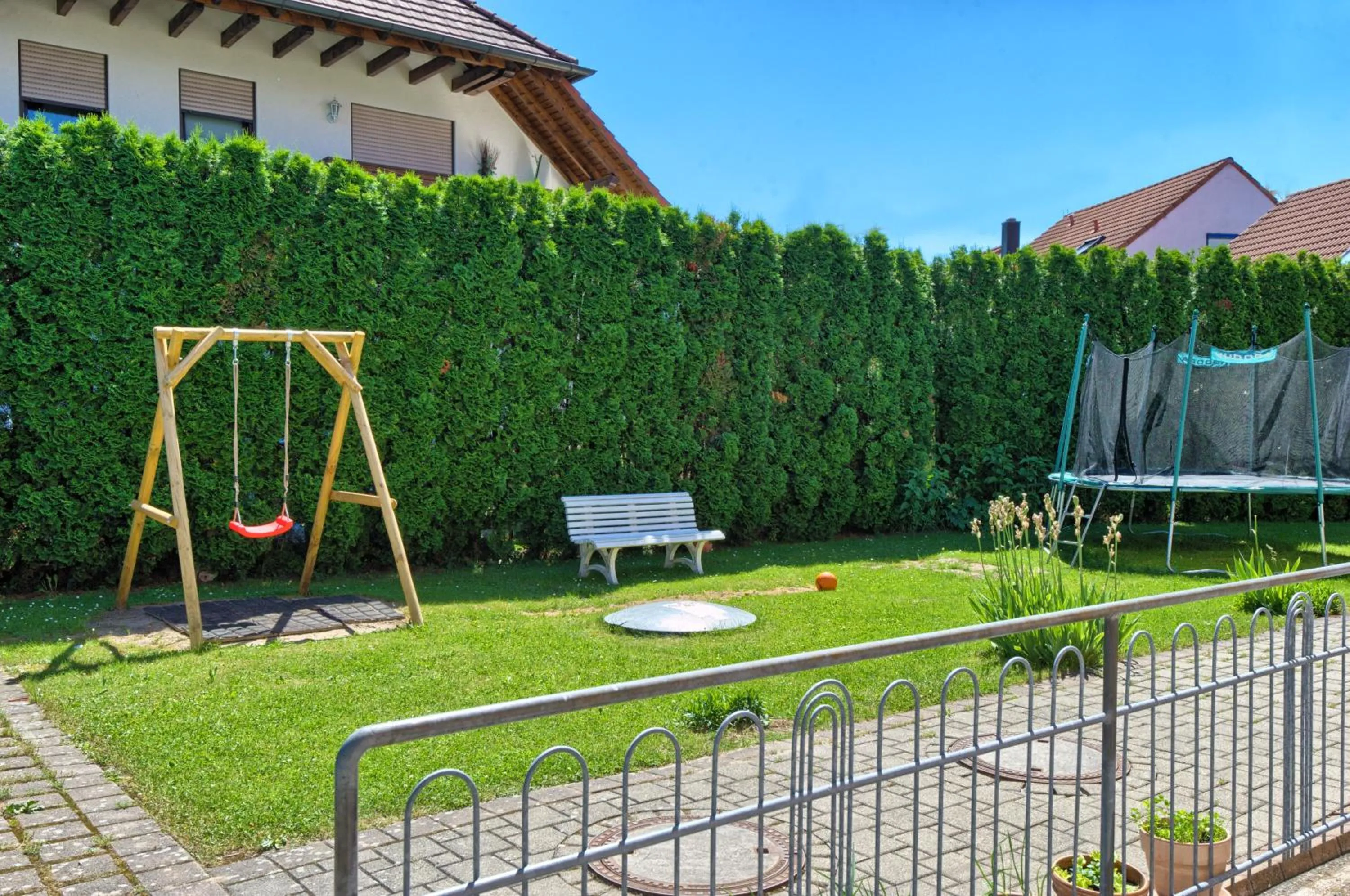 Garden in Hotel Mythos