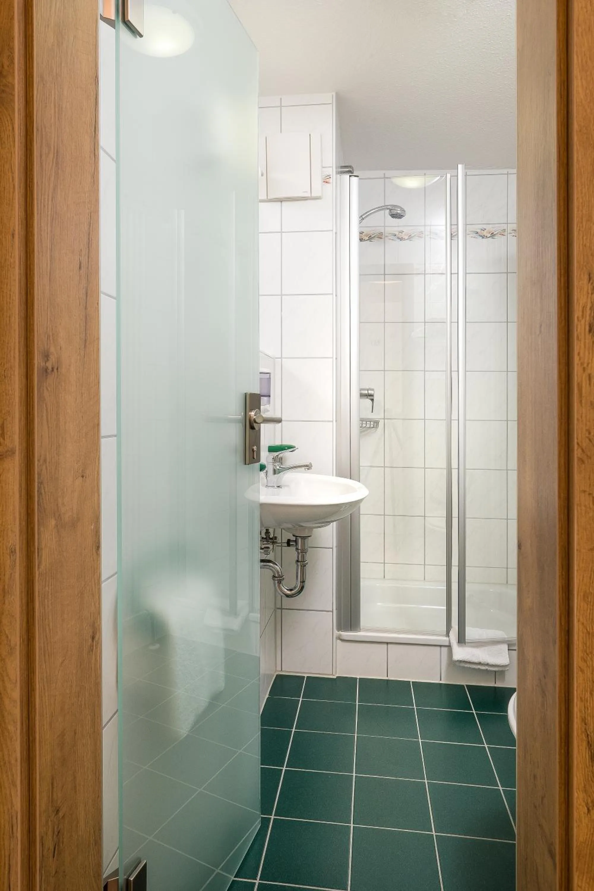 Bathroom in Hotel Mythos