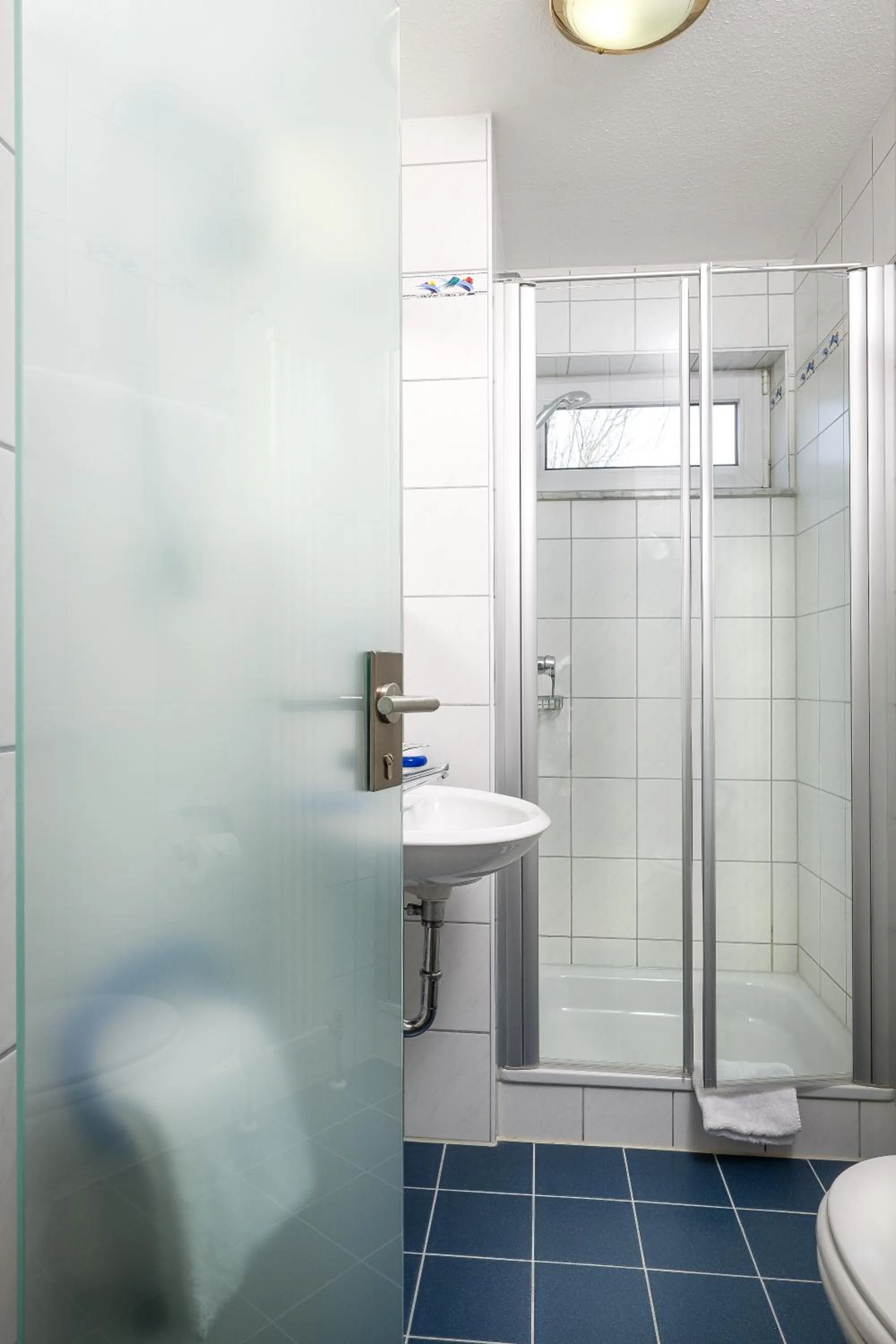 Bathroom in Hotel Mythos