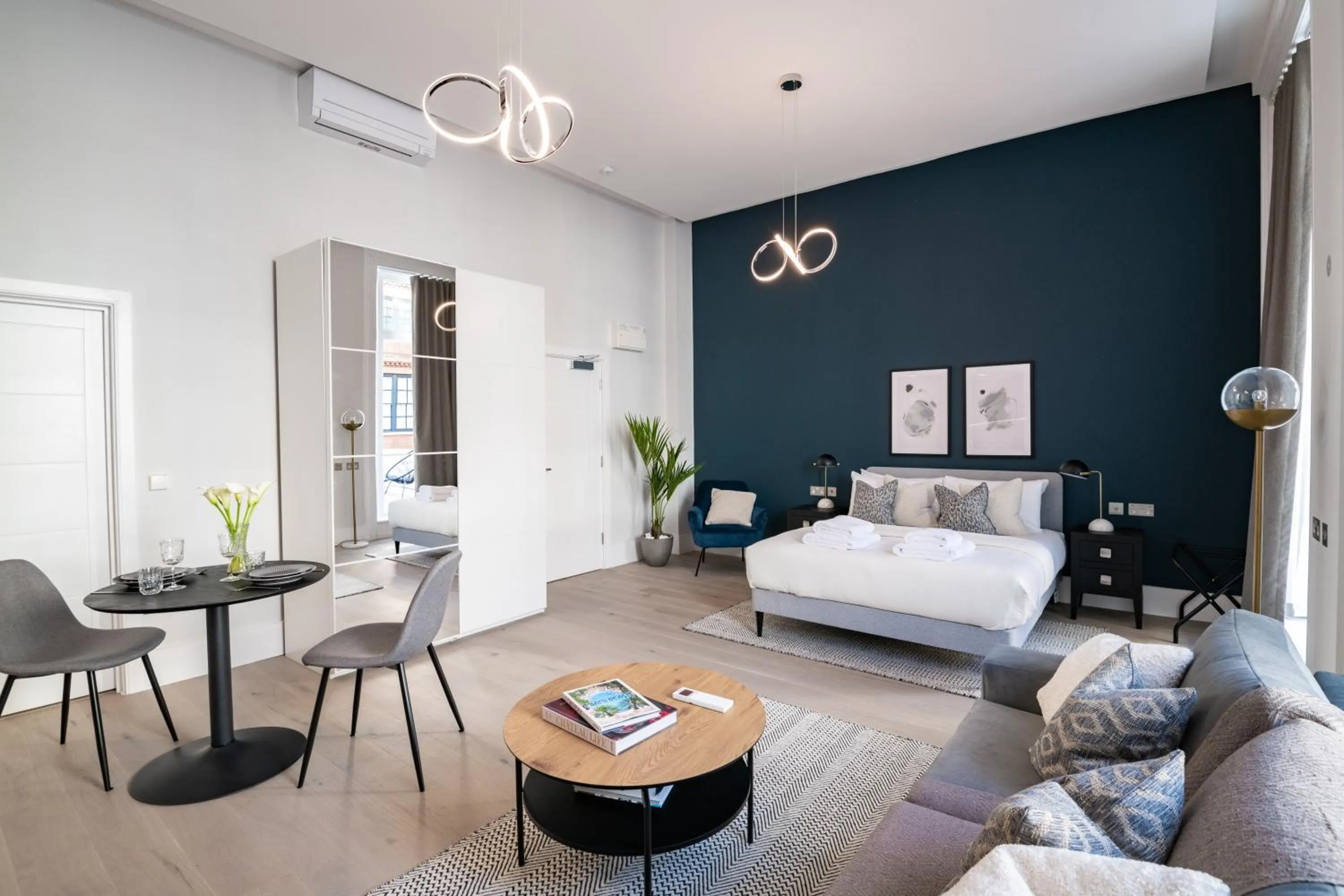 Bed in No. 2 Queensberry Place by Stayo