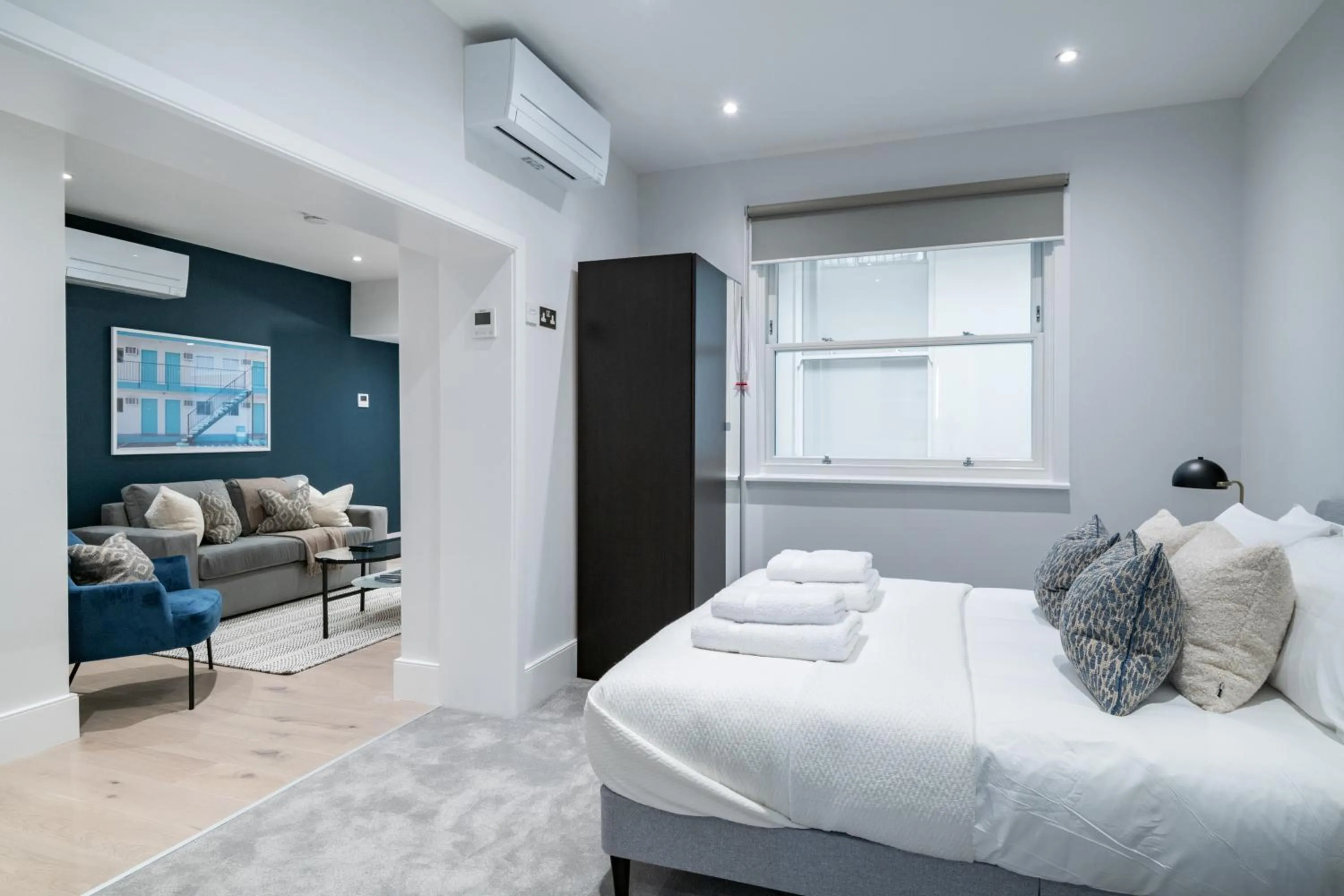 Bed in No. 2 Queensberry Place by Stayo