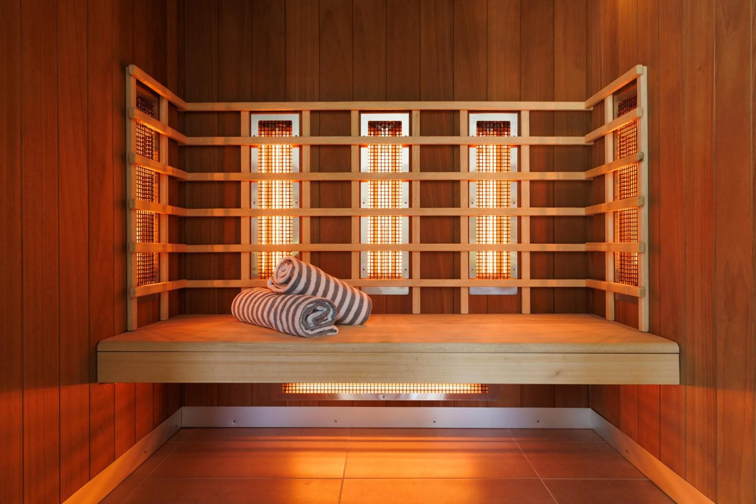 Sauna in Les Boréales - Appart'hotel & Restaurant