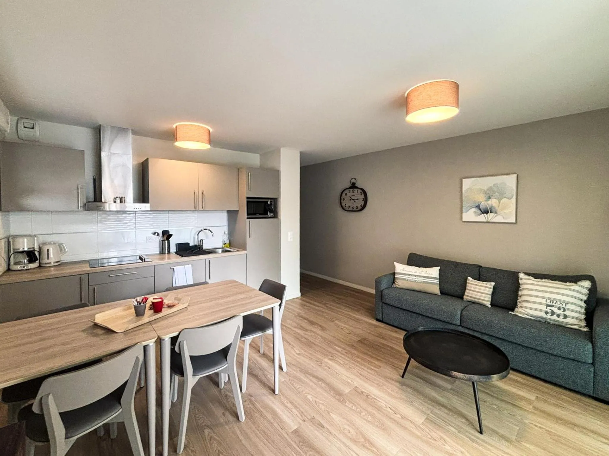 Living room in Les Boréales - Appart'hotel & Restaurant