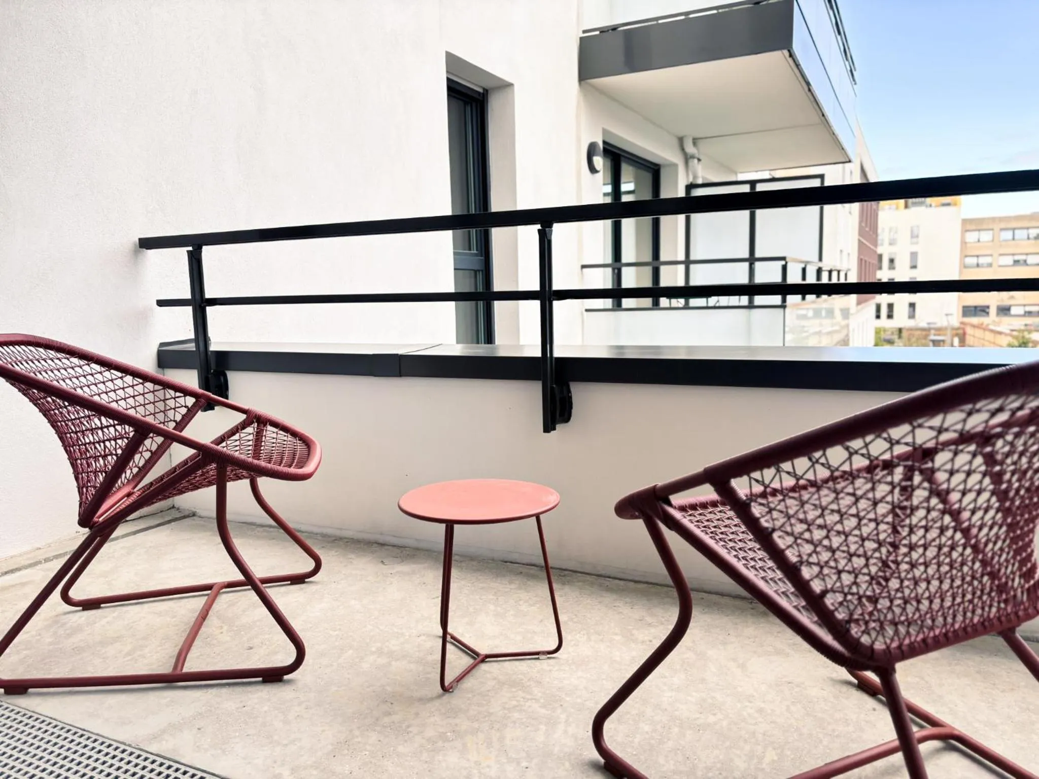 Balcony/Terrace in Les Boréales - Appart'hotel & Restaurant