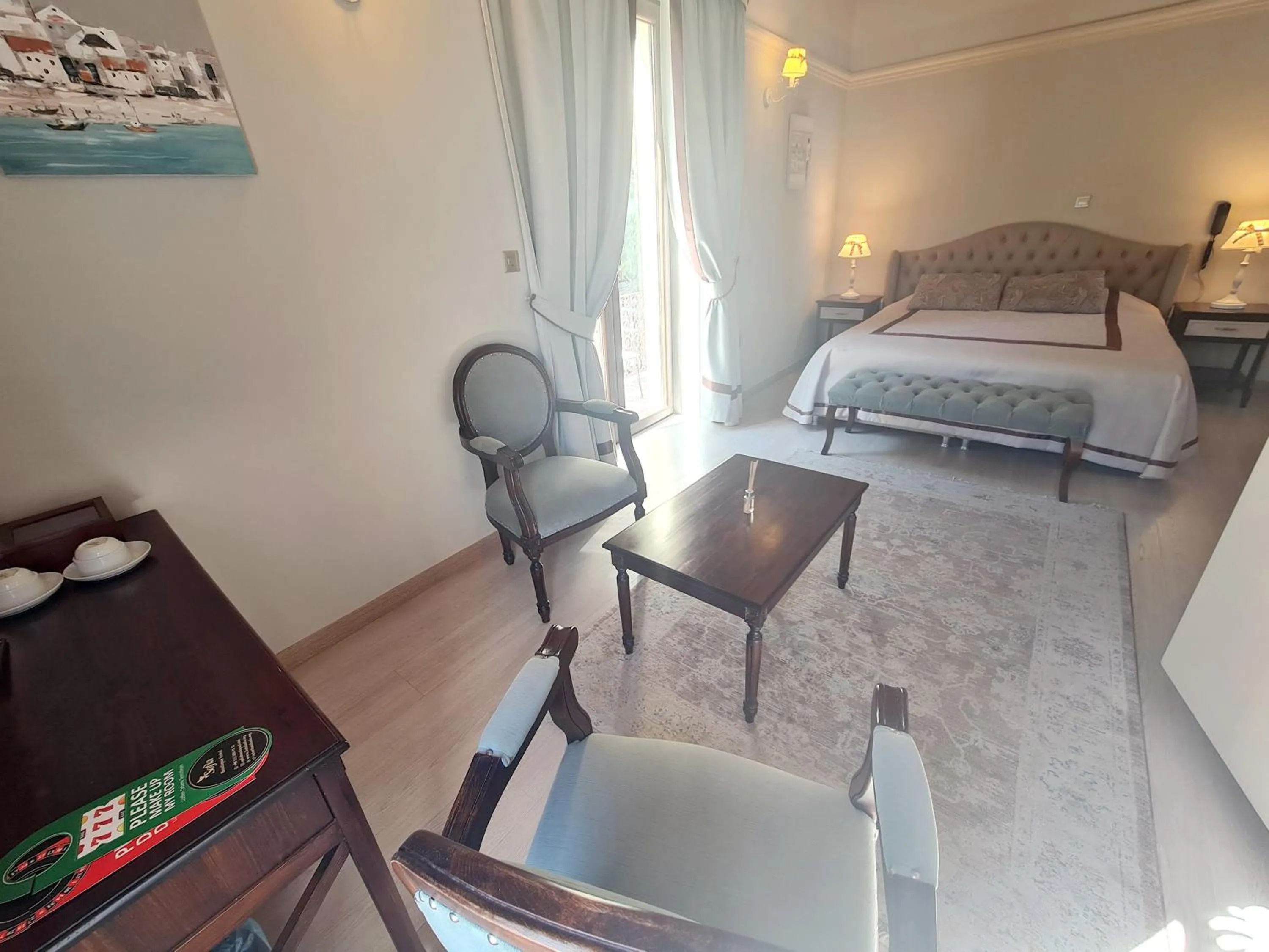 Living room, Bed in SOFIA BOUTIQUE HOTEL