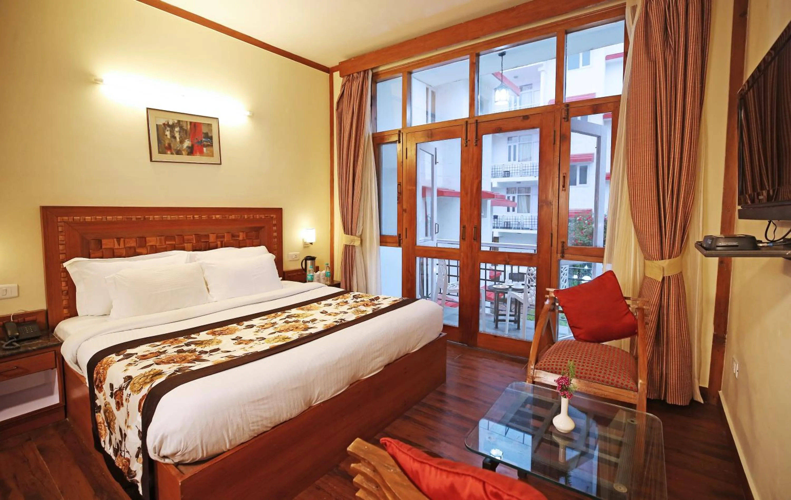 Bed in De Vivendi Resorts, Manali with 35000 Sqft Open Lawn