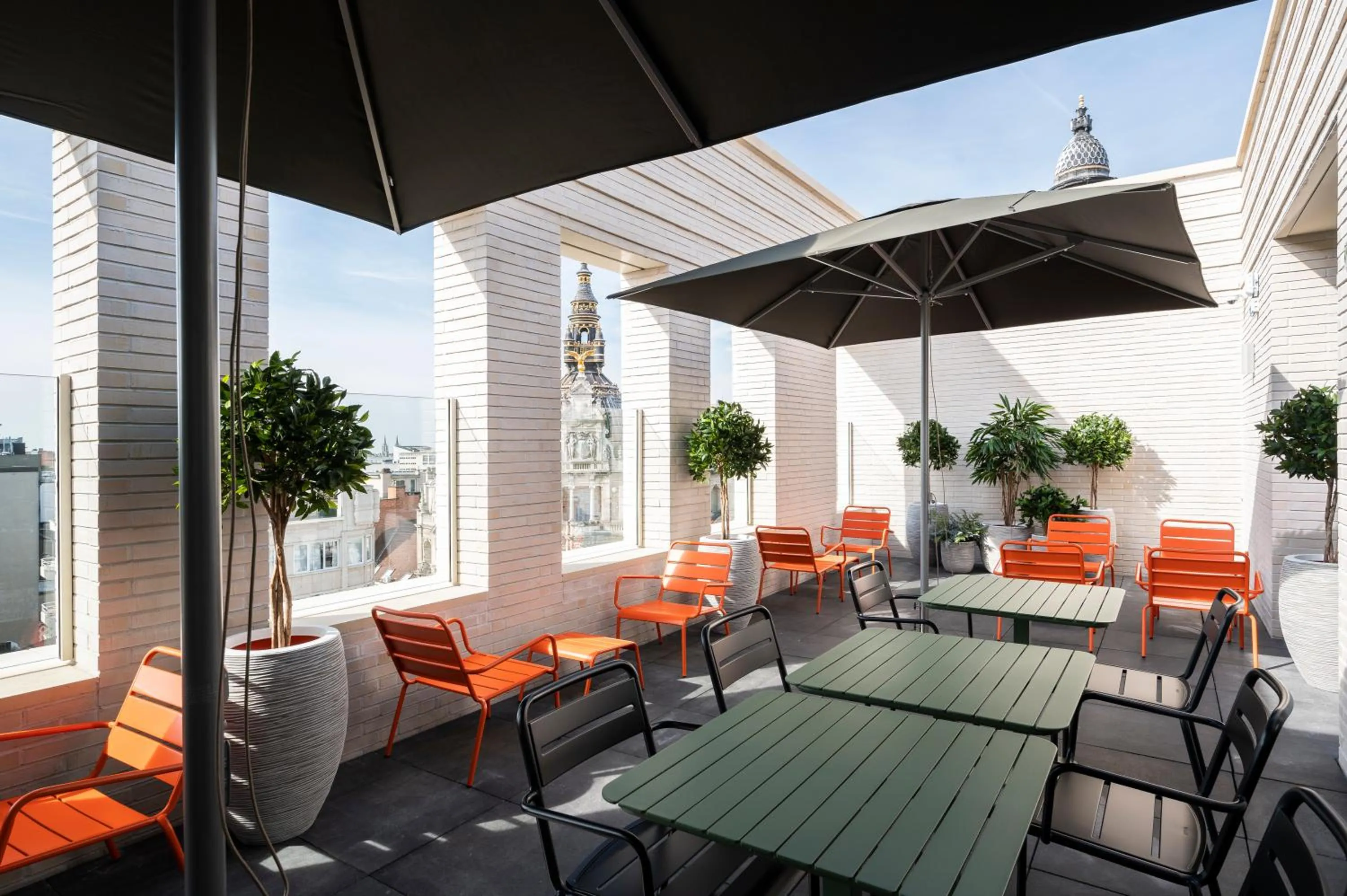 Patio in B&B HOTEL Antwerpen Centrum