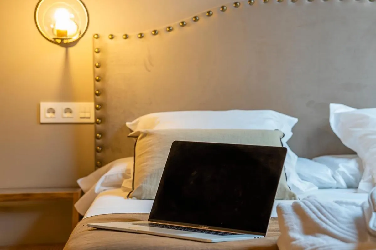 Bed in Hotel Palacio De Luko