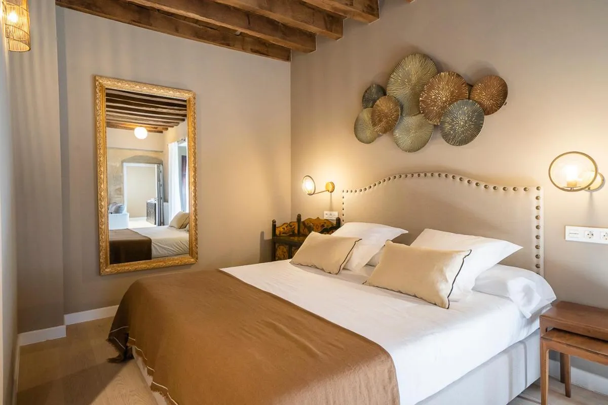 Bed in Hotel Palacio De Luko