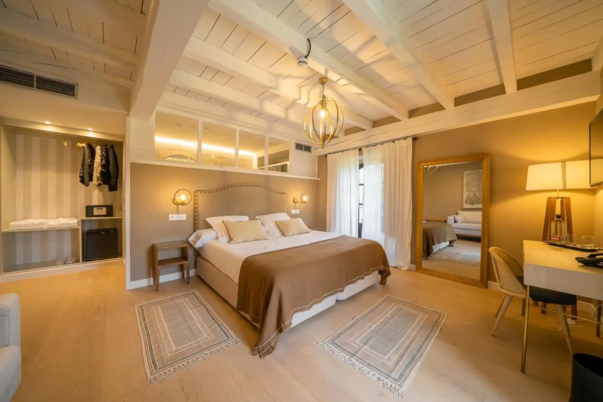 Bed in Hotel Palacio De Luko