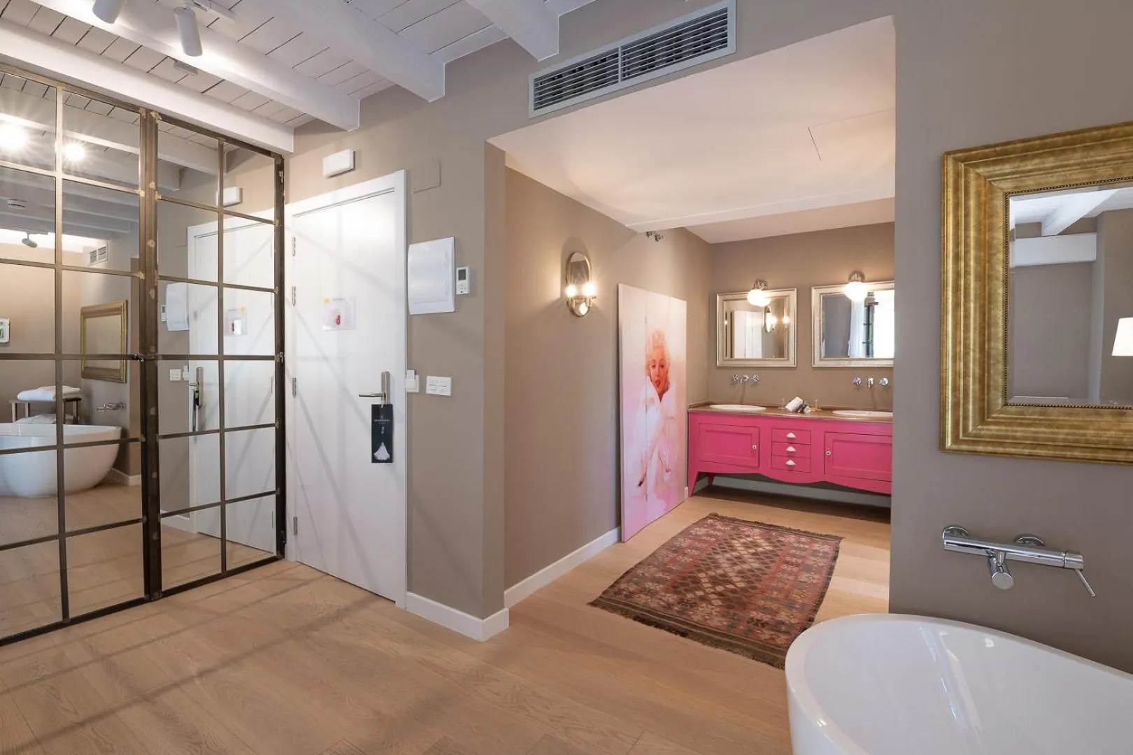 Bed in Hotel Palacio De Luko