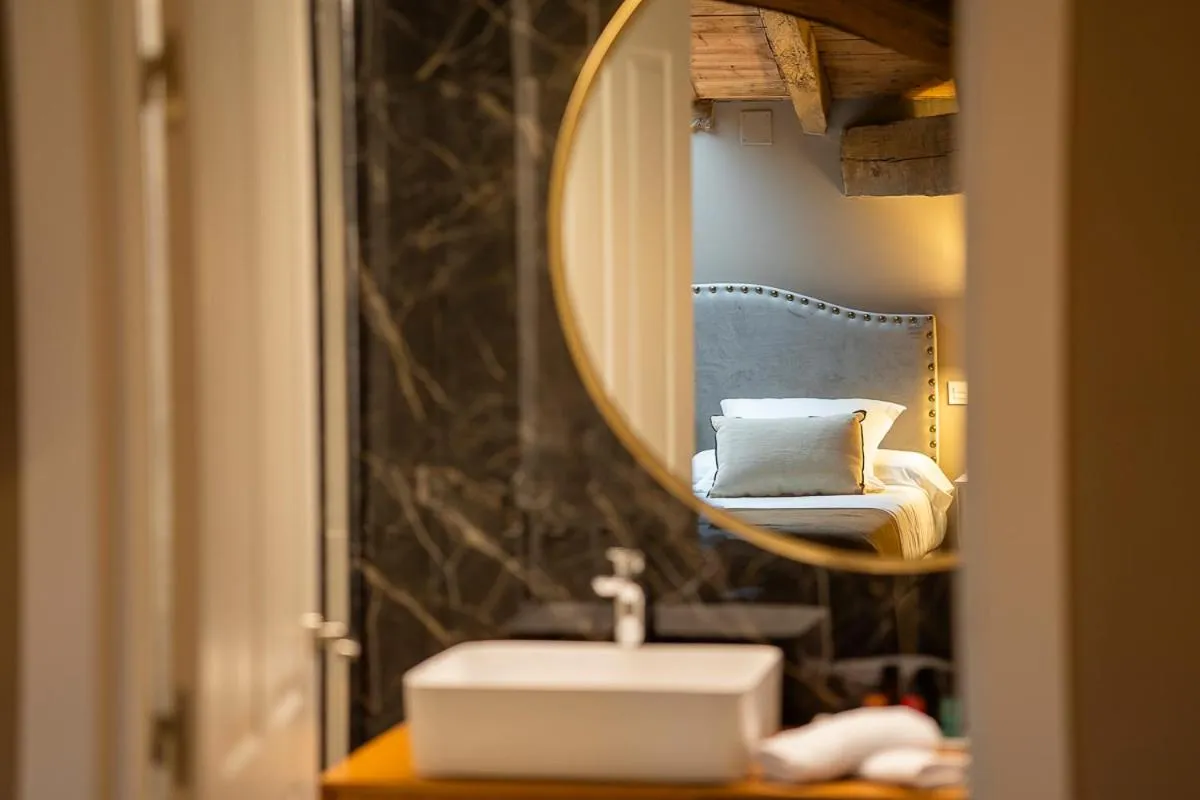 Bed in Hotel Palacio De Luko