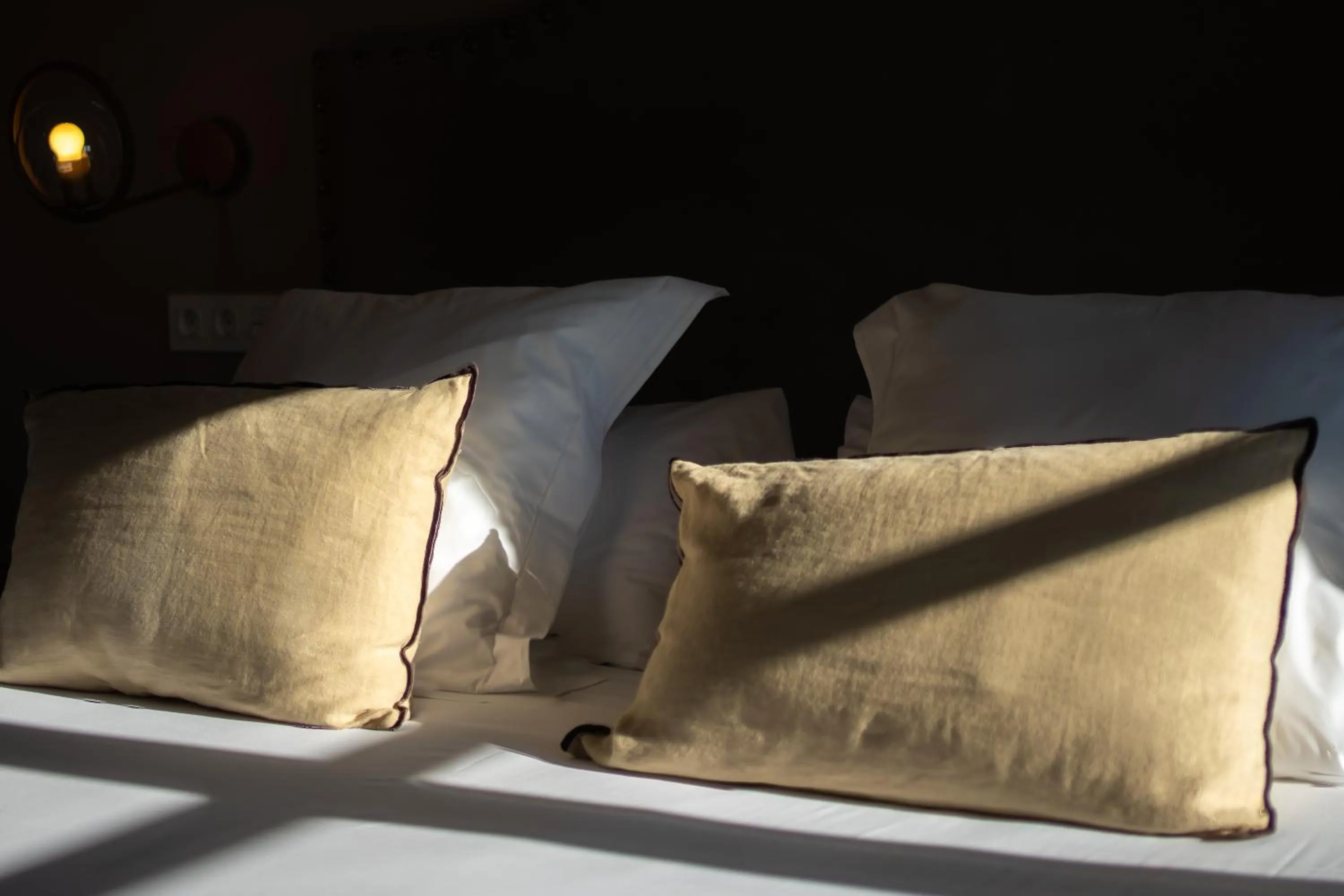 Bed in Hotel Palacio De Luko