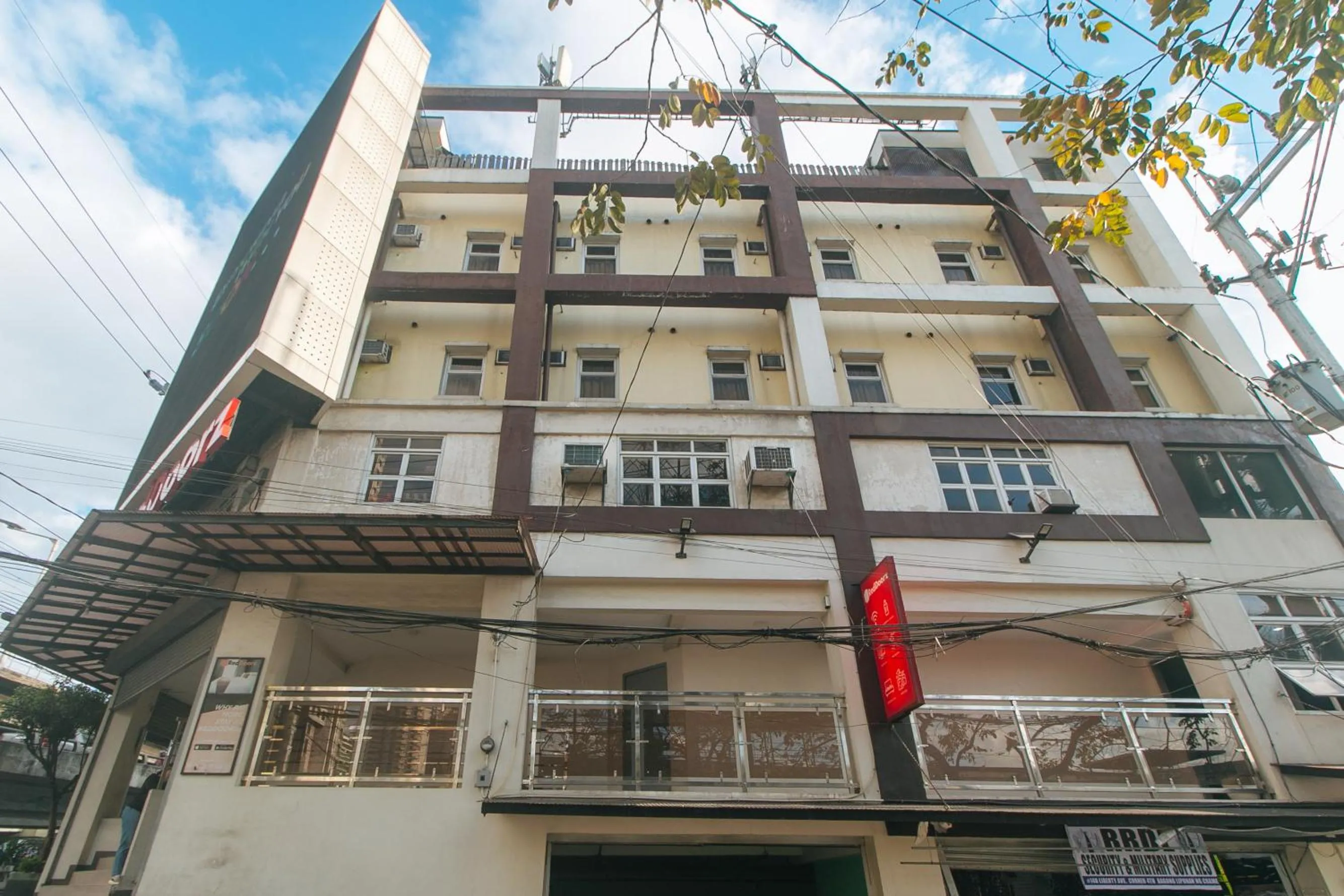 Property building in RedDoorz near EDSA Camp Crame