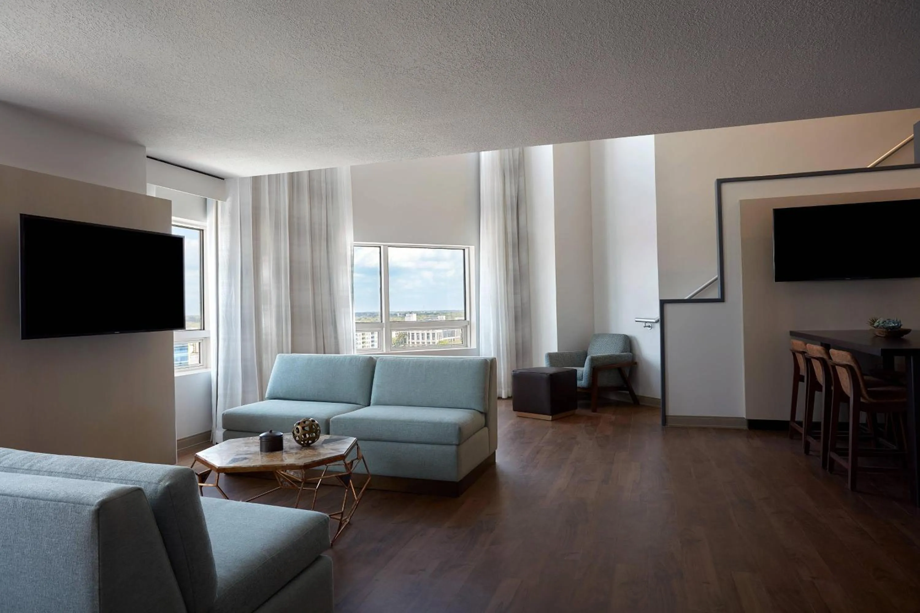 Living room in Marriott Orlando Downtown