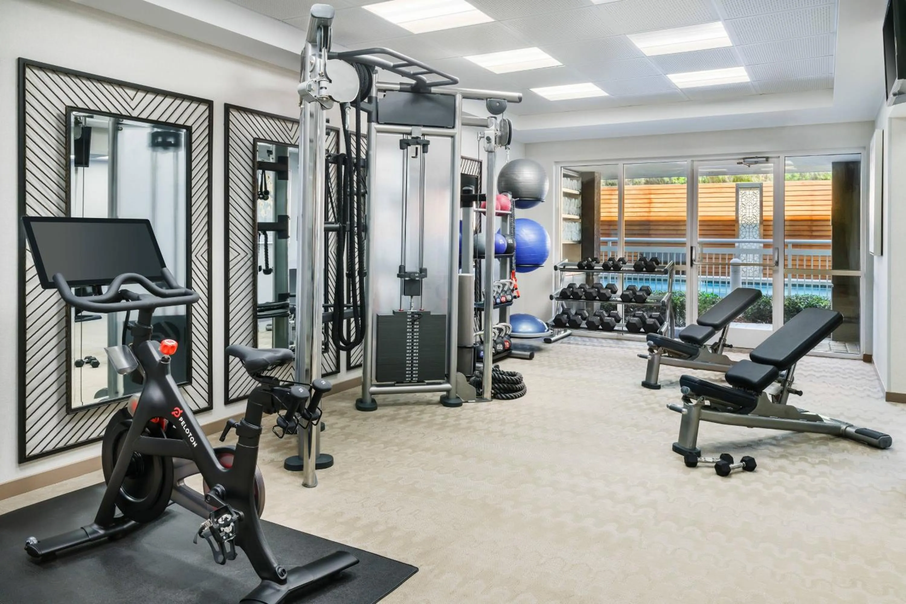 Fitness centre/facilities in Courtyard by Marriott Orlando Downtown
