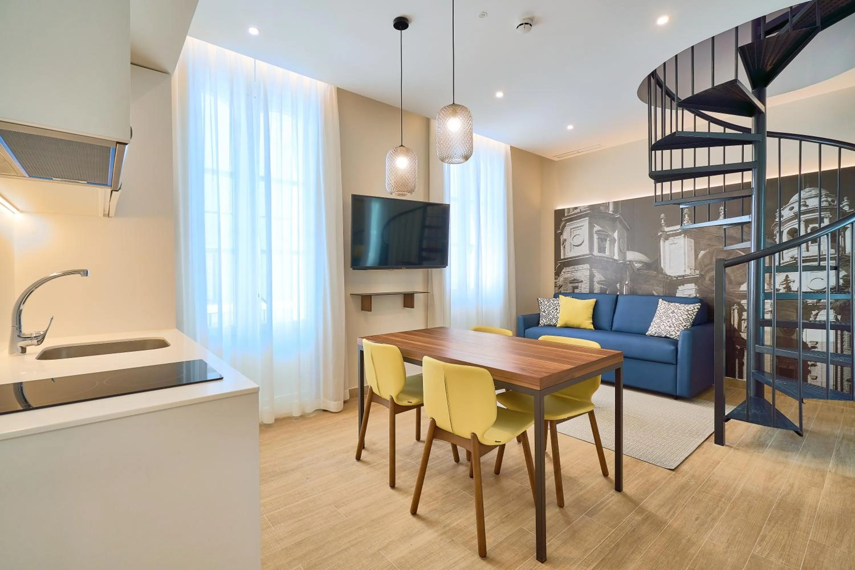 Living room in Tandem Pópulo