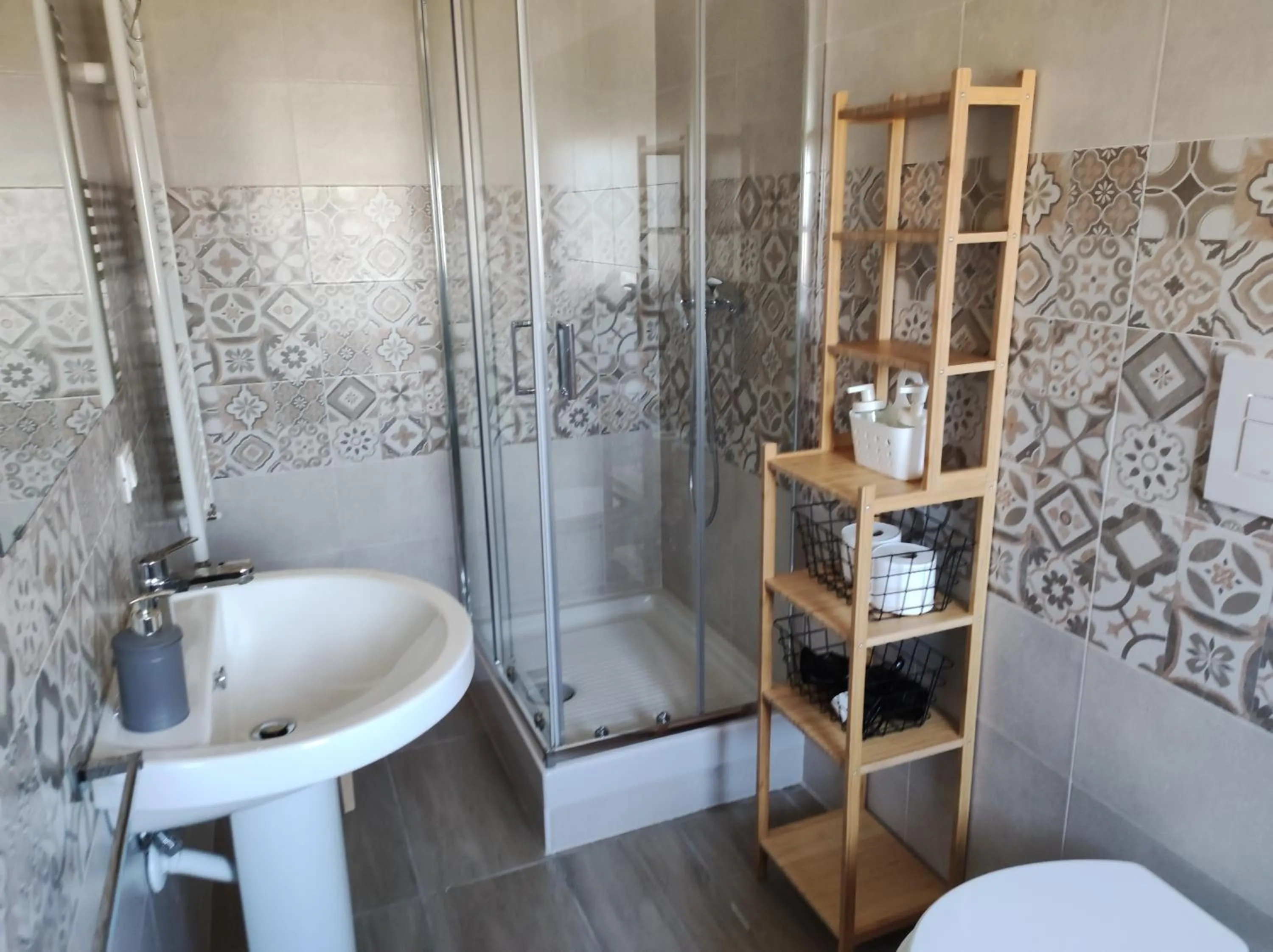 Bathroom in b&b La Bicicletta