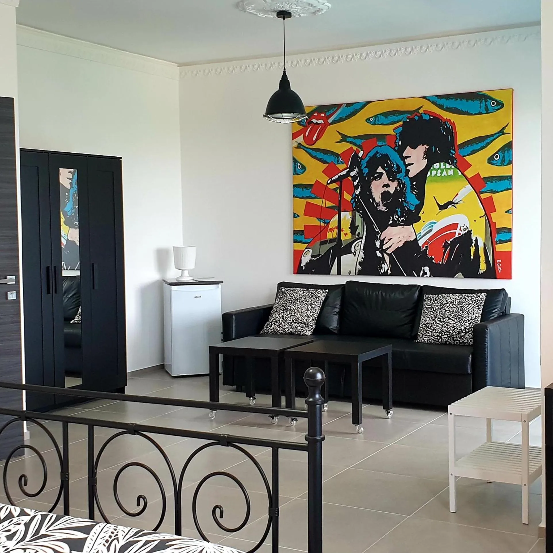 Seating area in Casa California