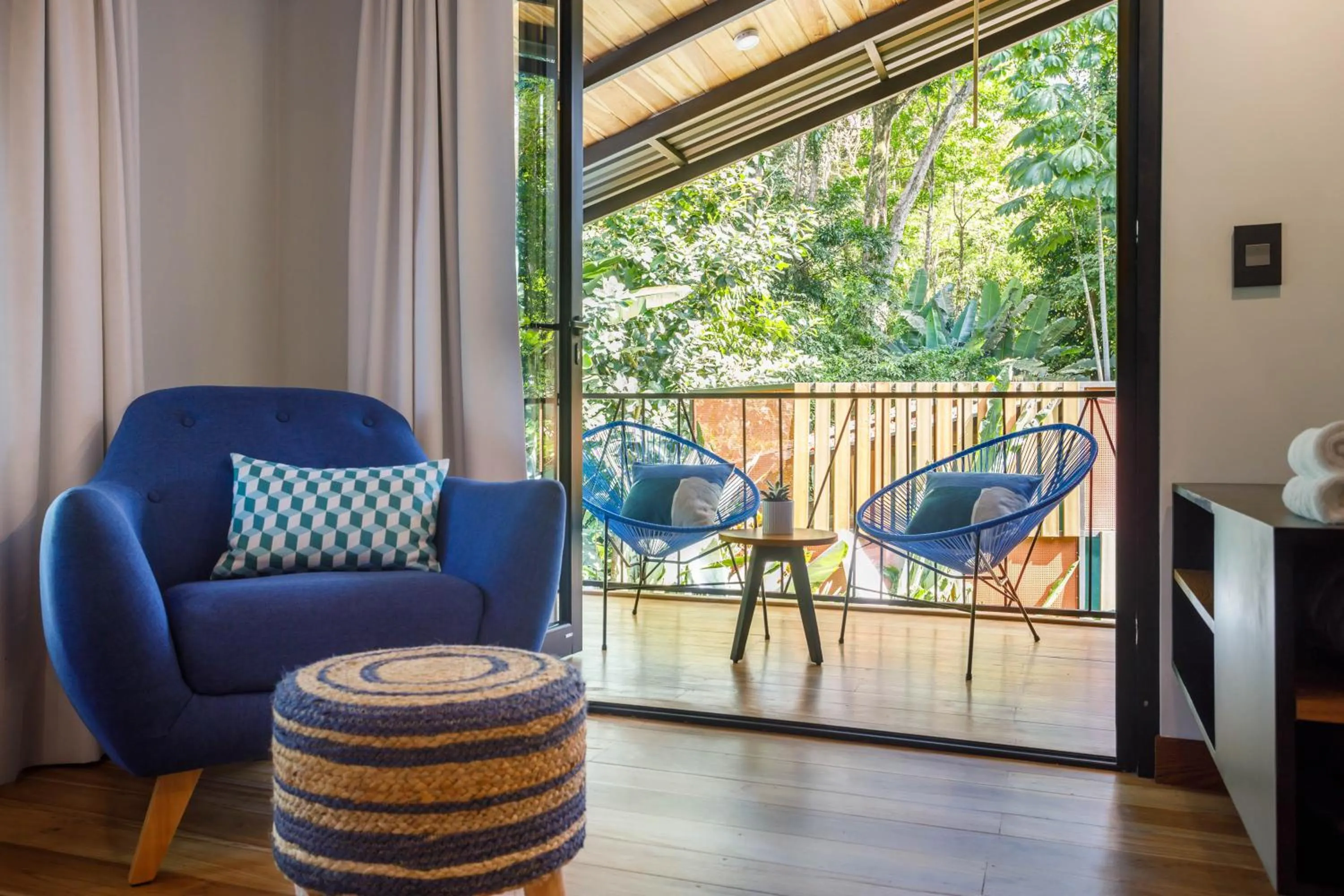 Balcony/Terrace in awā Beachfront Hotel