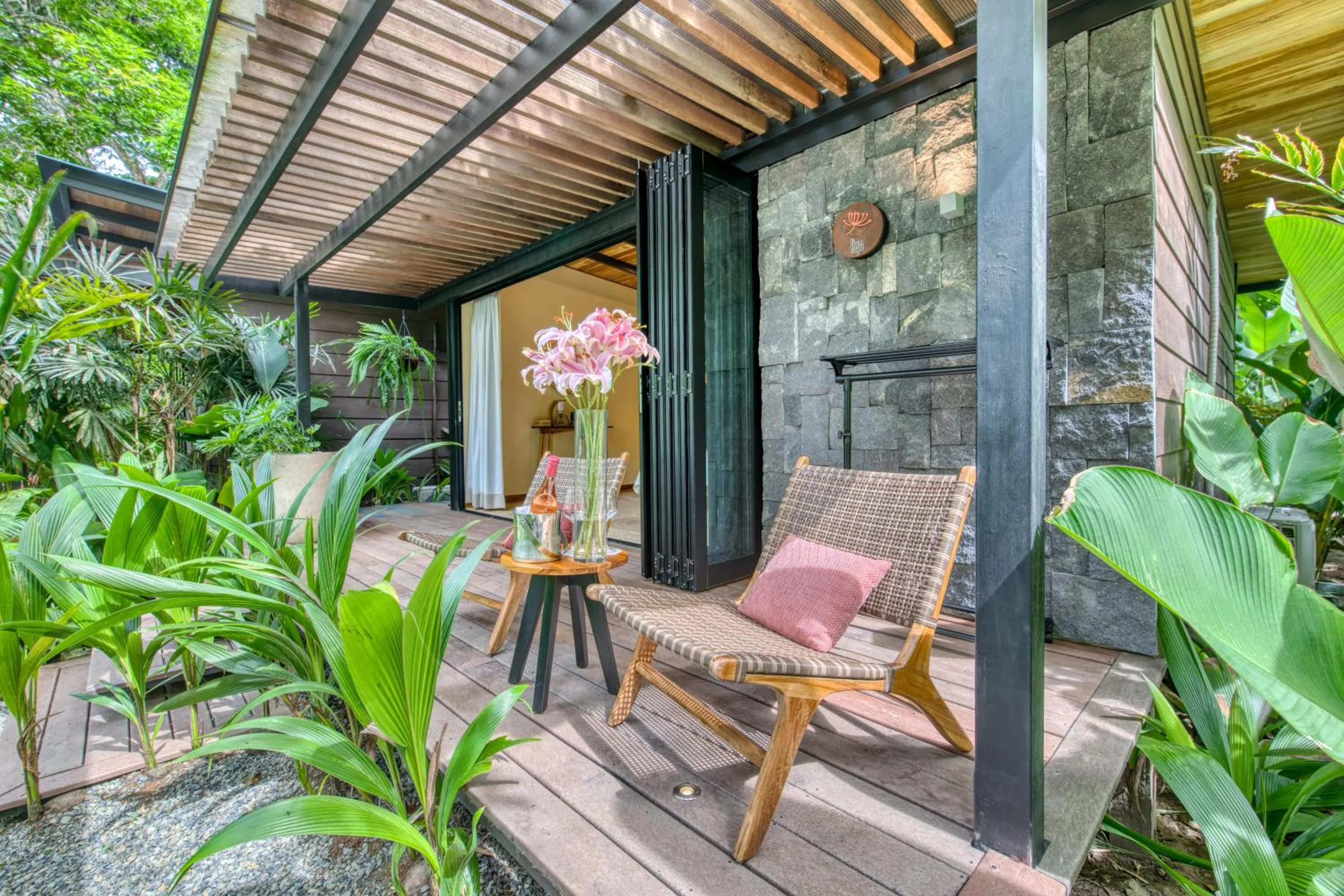 Balcony/Terrace in awā Beachfront Hotel