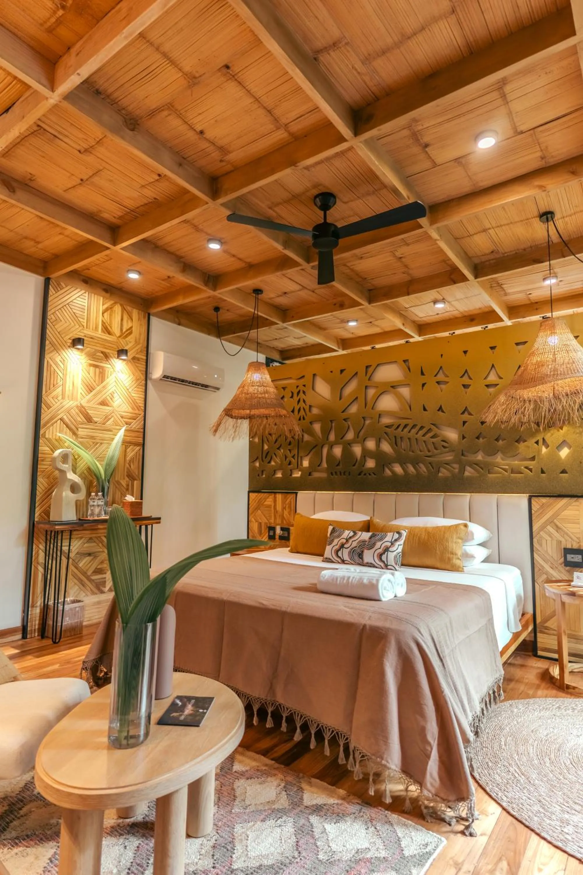 Bedroom, Bed in awā Beachfront Hotel