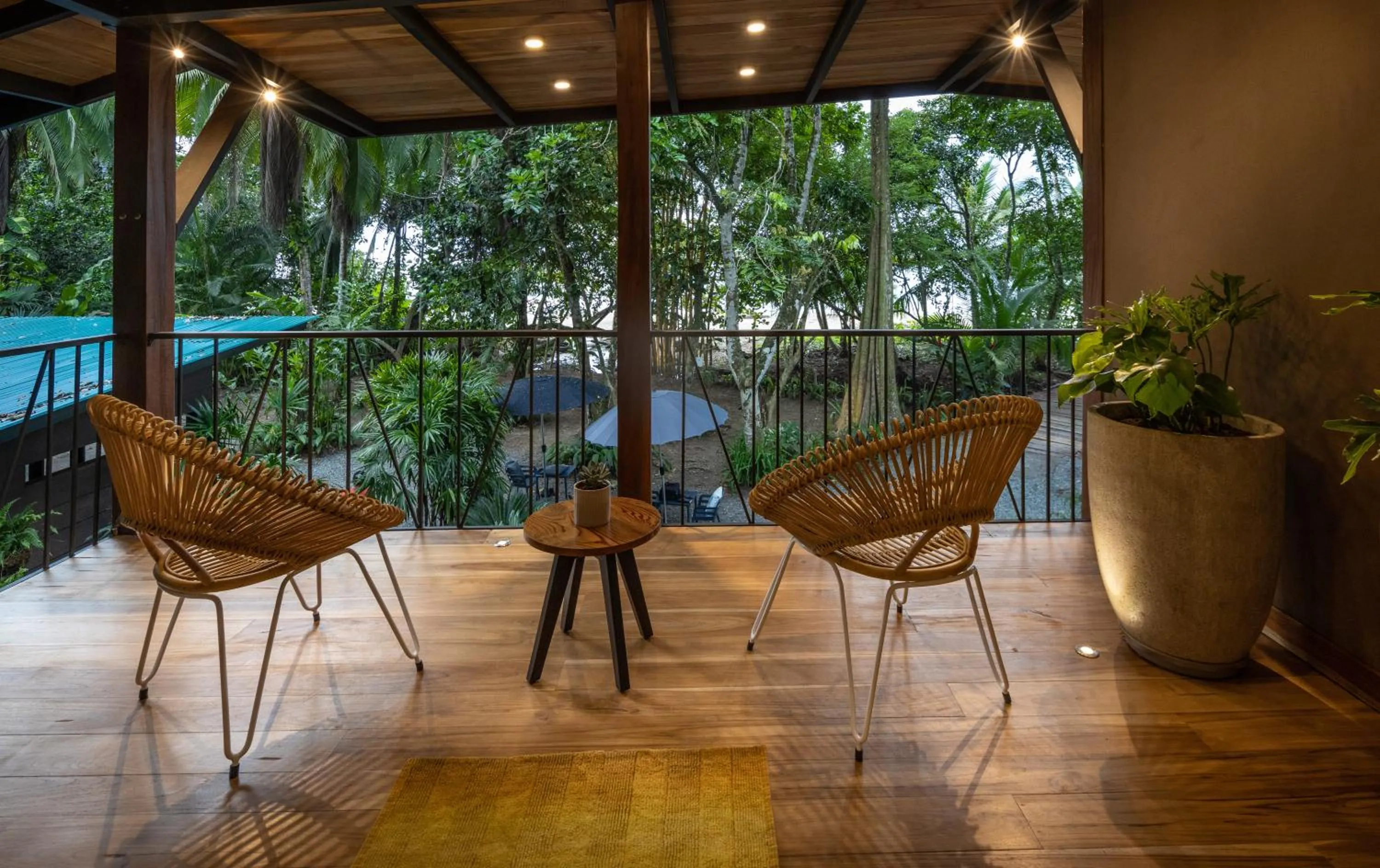 Balcony/Terrace in awā Beachfront Hotel