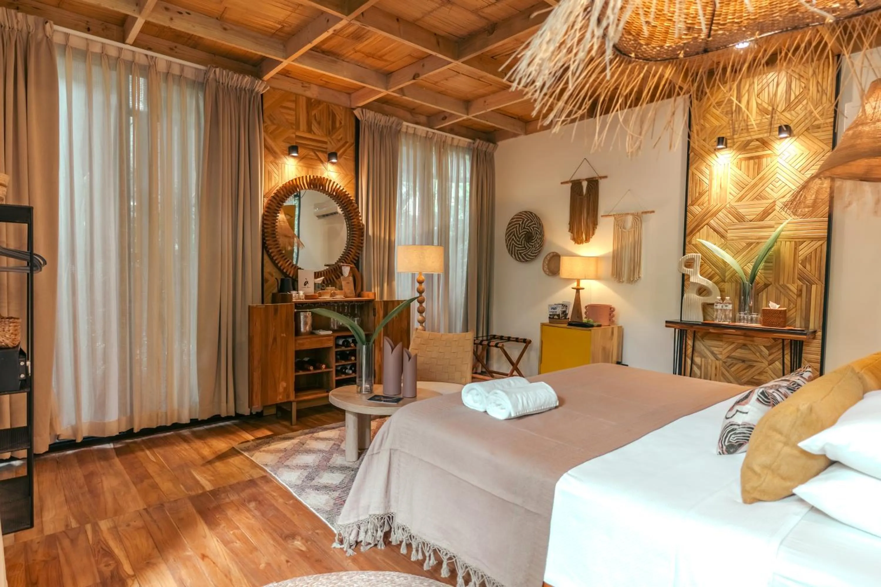 Bedroom, Bed in awā Beachfront Hotel