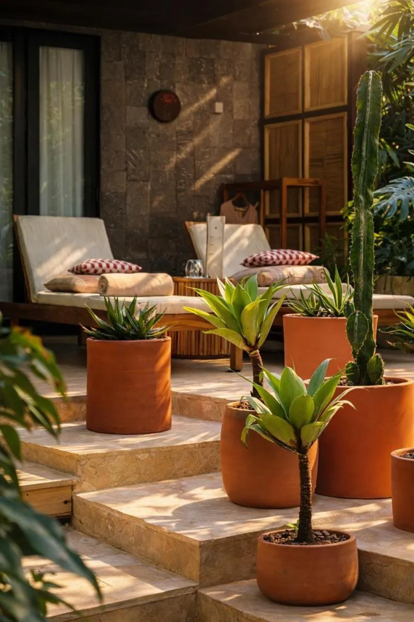 Balcony/Terrace in awā Beachfront Hotel