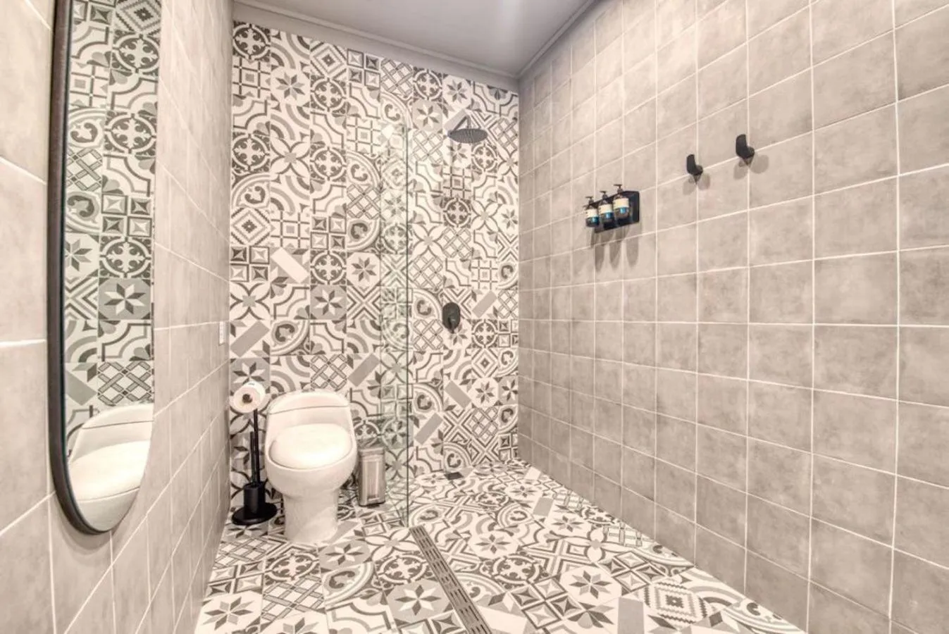 Bathroom in awā Beachfront Hotel