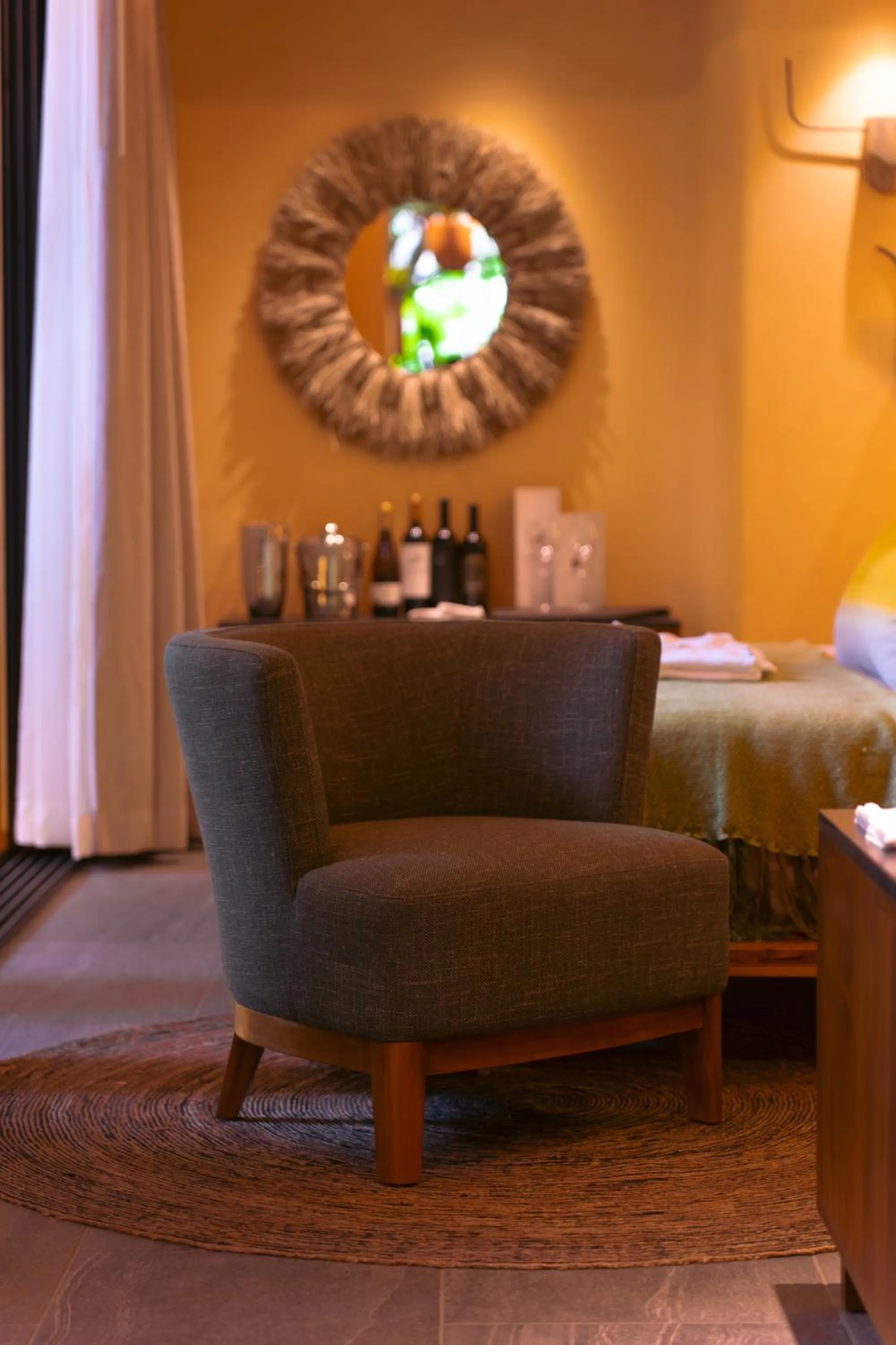 Bedroom in awā Beachfront Hotel