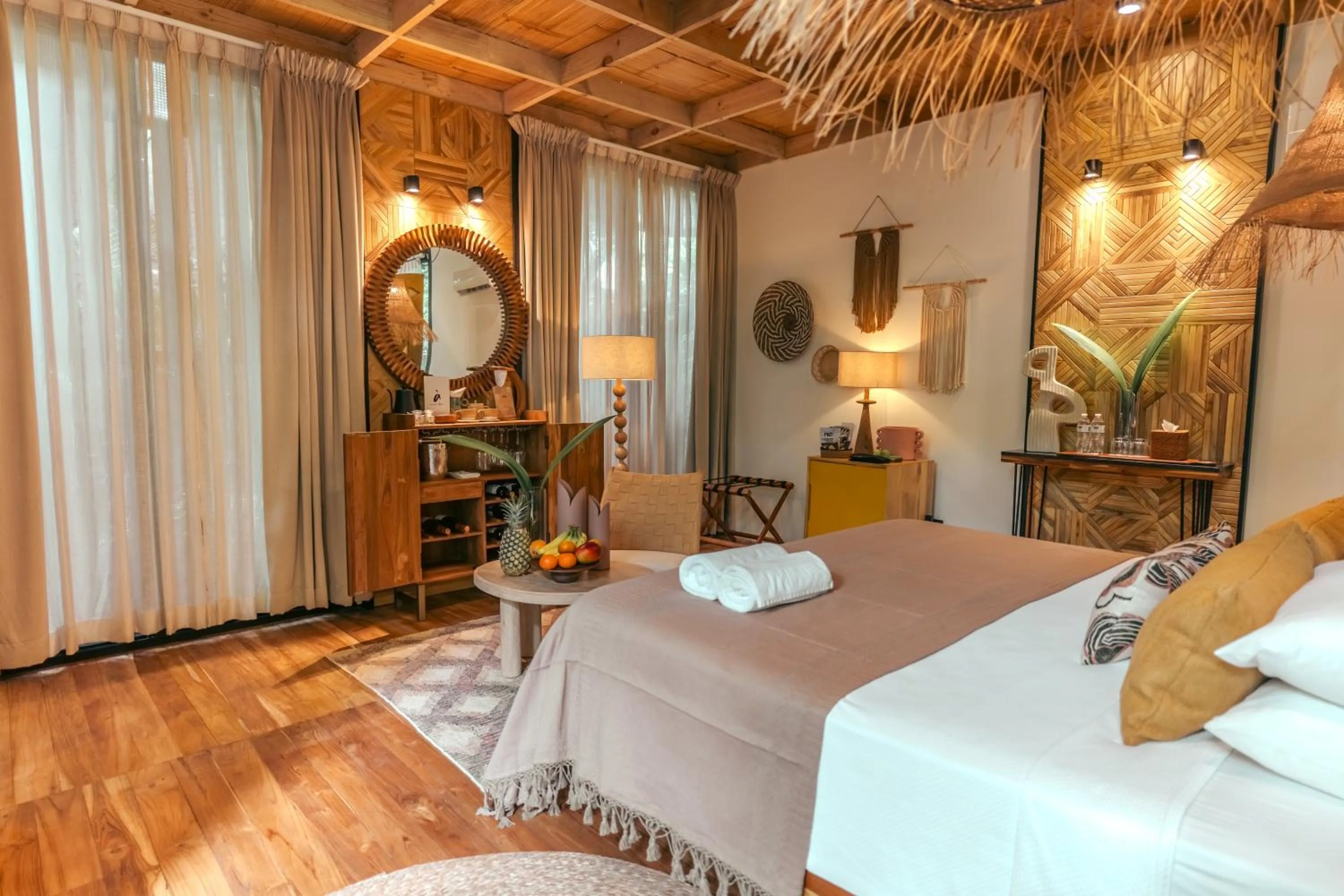 Bedroom, Bed in awā Beachfront Hotel