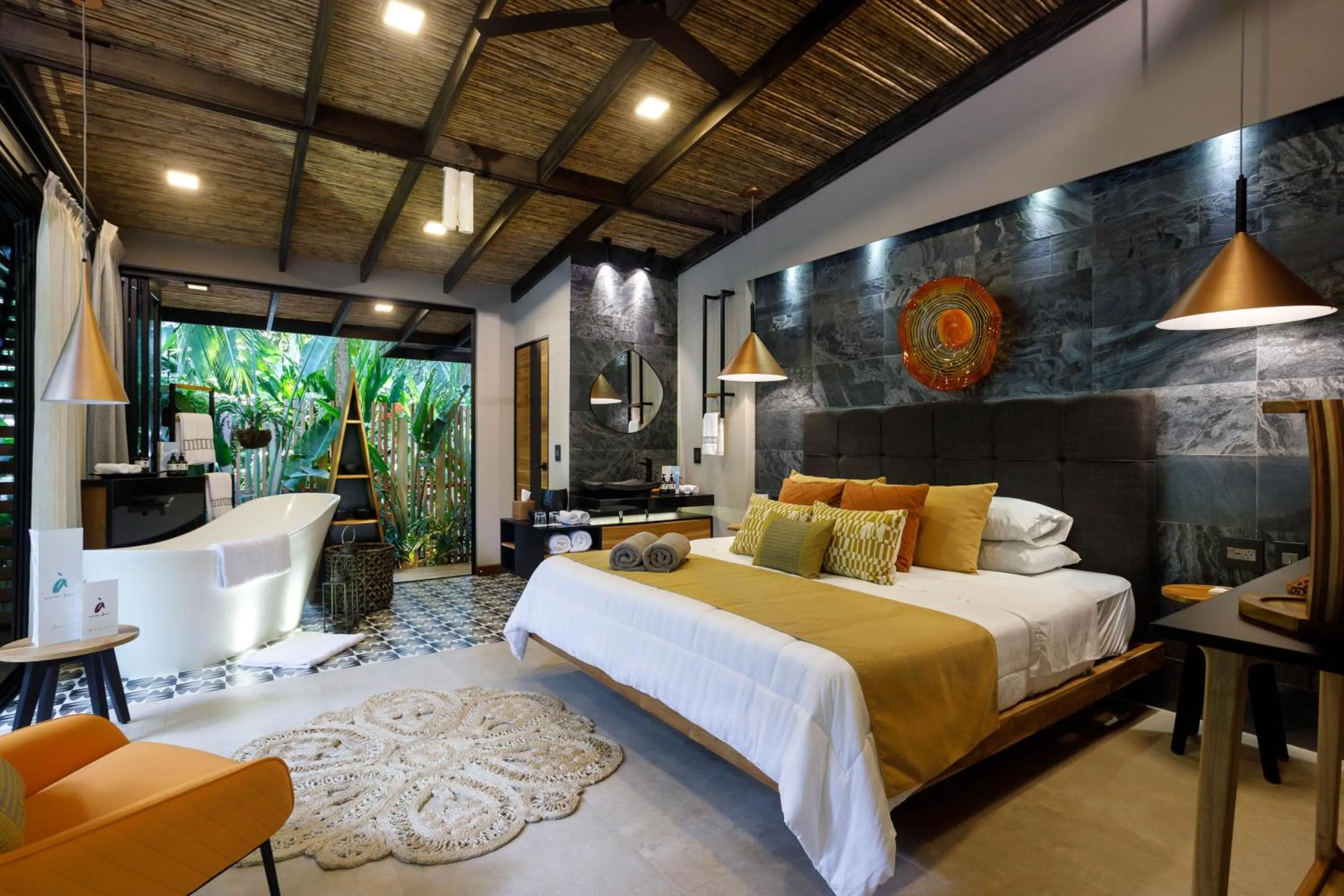 Photo of the whole room, Bed in awā Beachfront Hotel