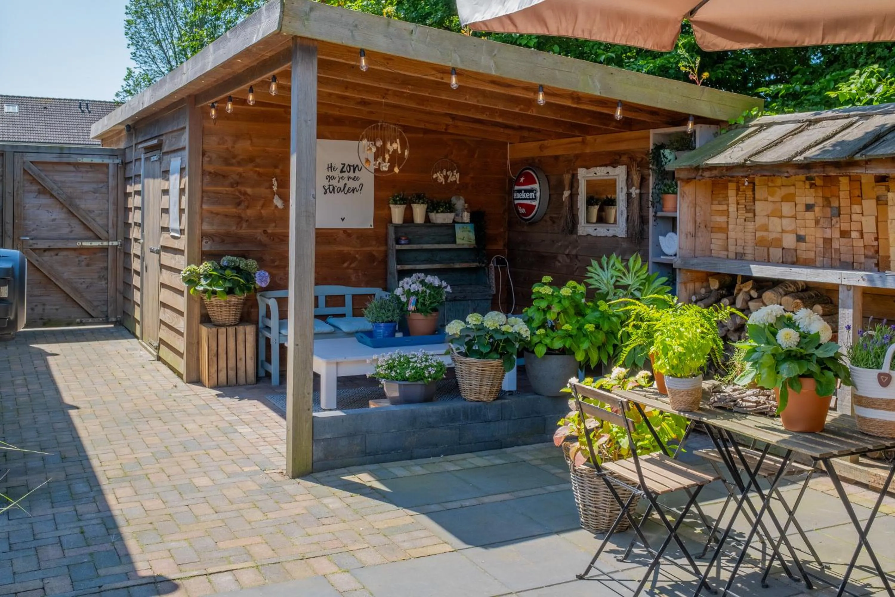 Garden in B&B de Hoek
