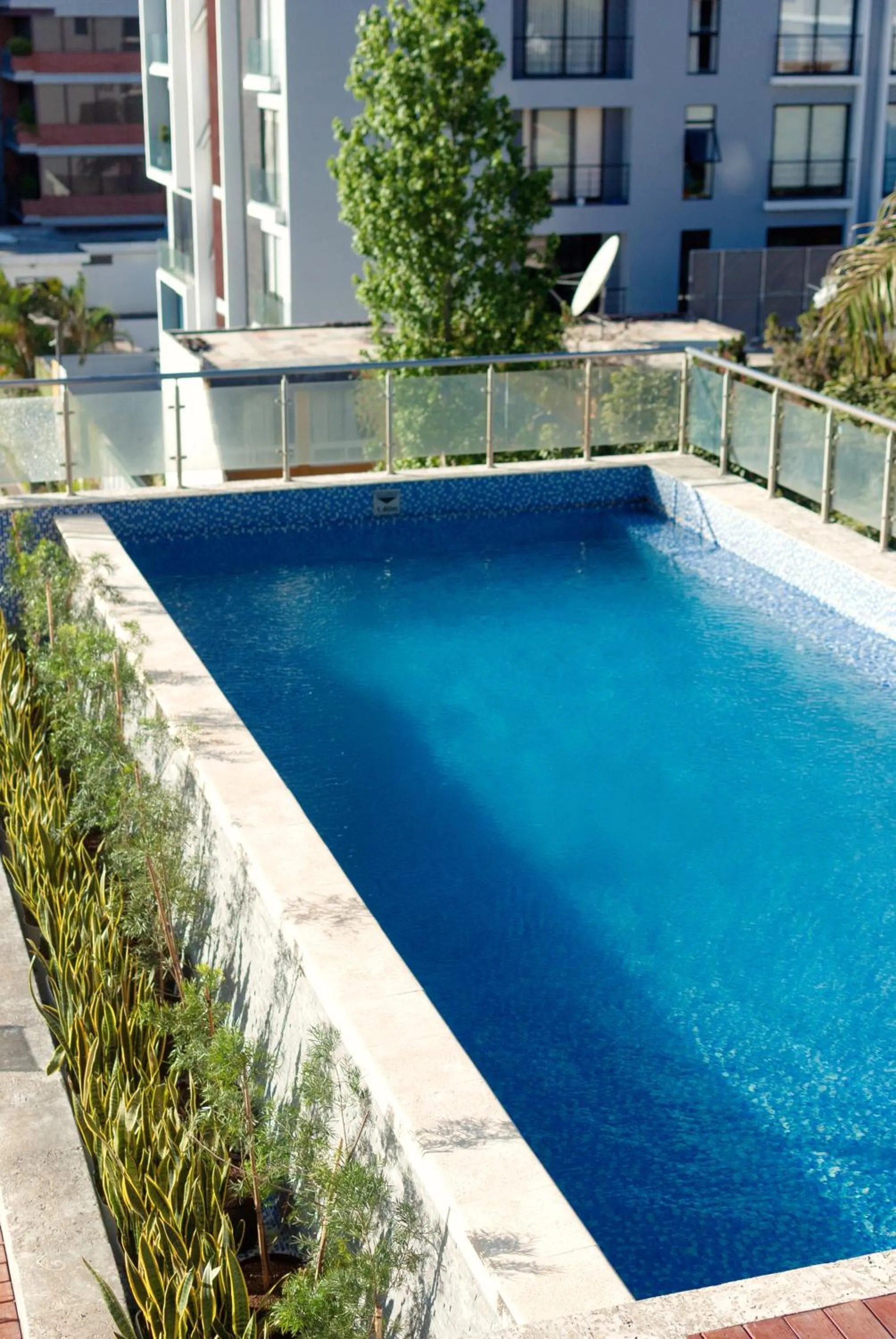 Pool view in Hotel Vista Quince