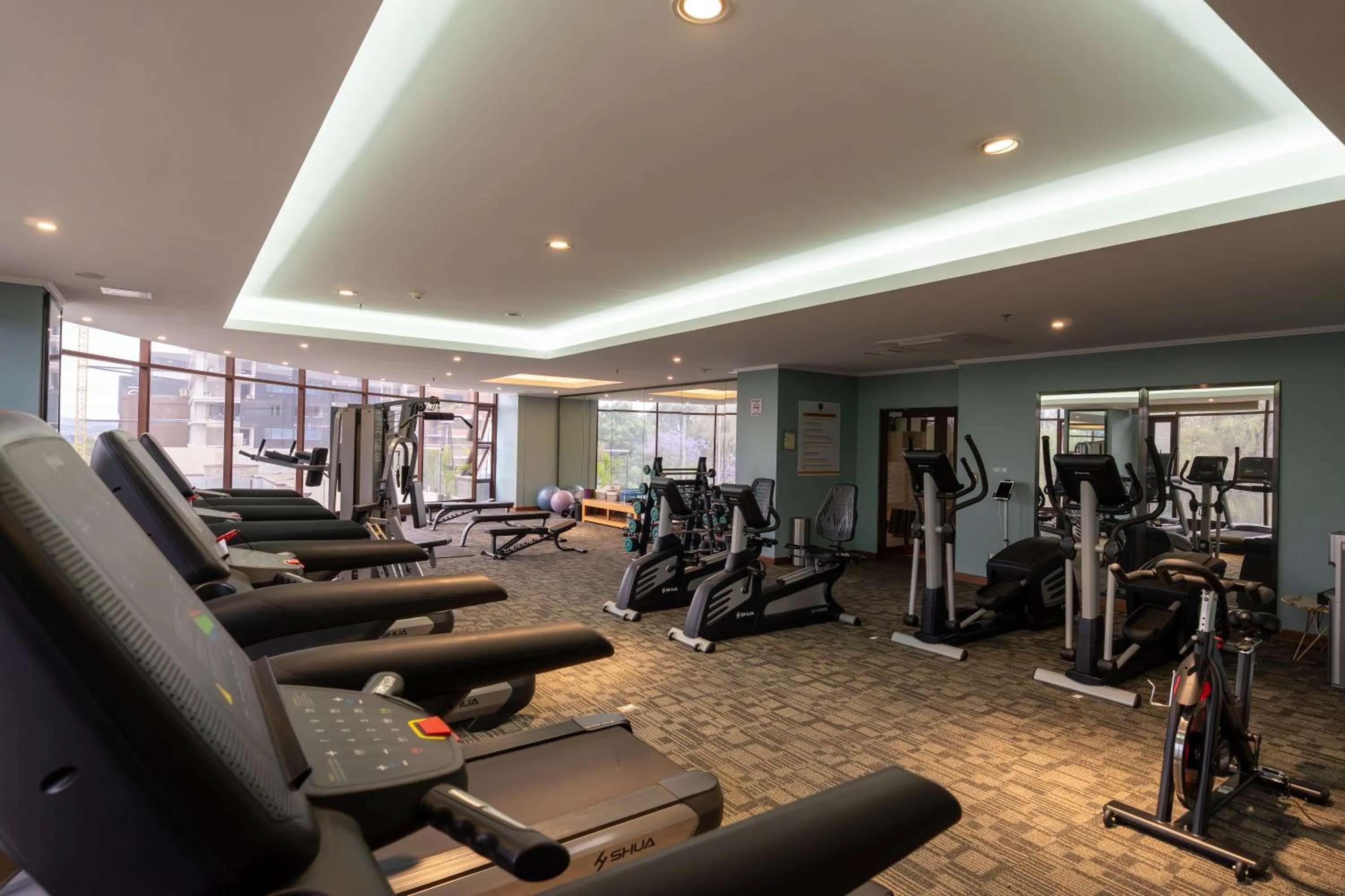Fitness centre/facilities in Hotel Vista Quince