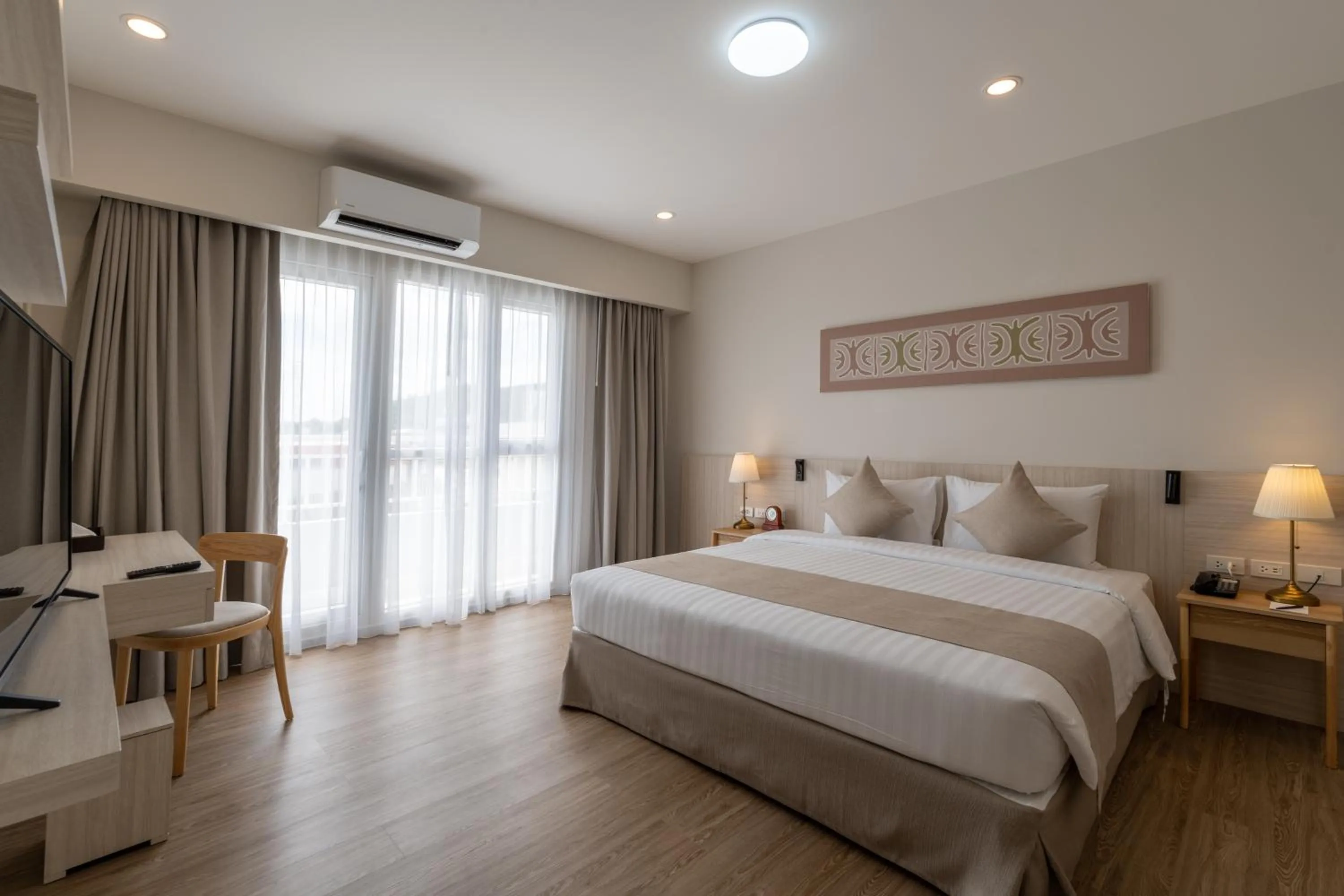 Bed in Kantary Hotel Banchang