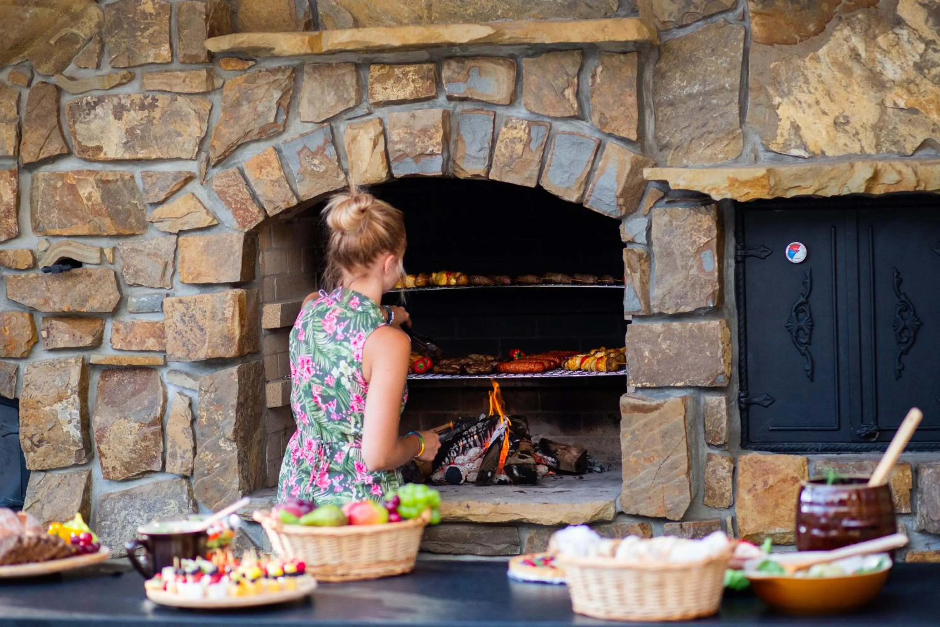 BBQ facilities in Hotel Beskid BALNEO Medical Resort & SPA