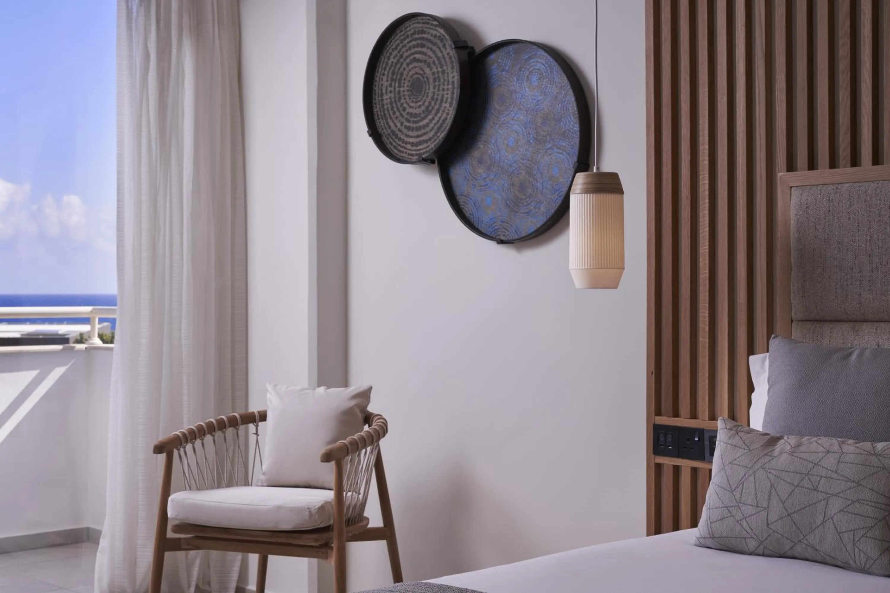 View (from property/room), Bed in Atlantica Bay - Adults Only