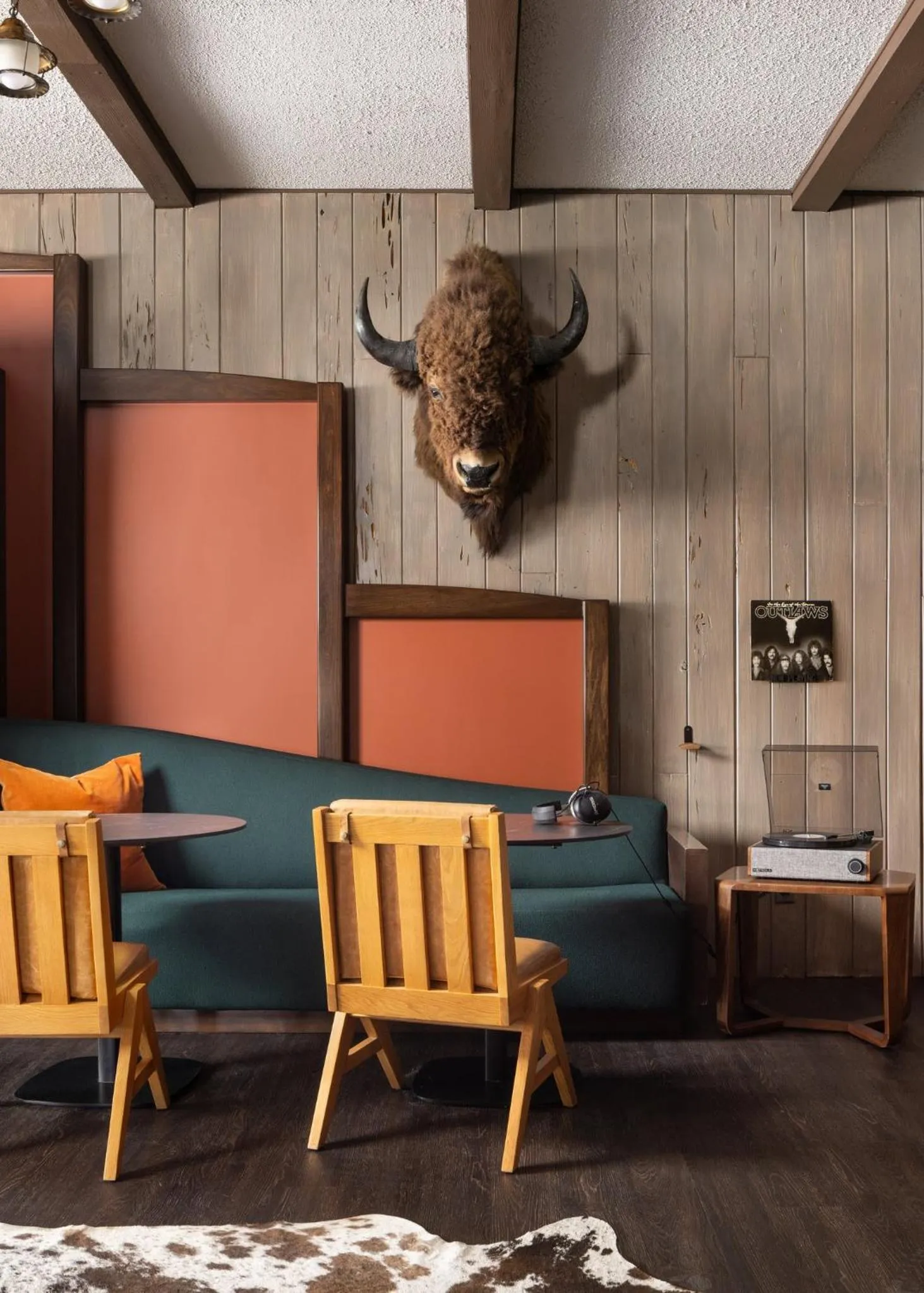 Lobby or reception in The Virginian Lodge