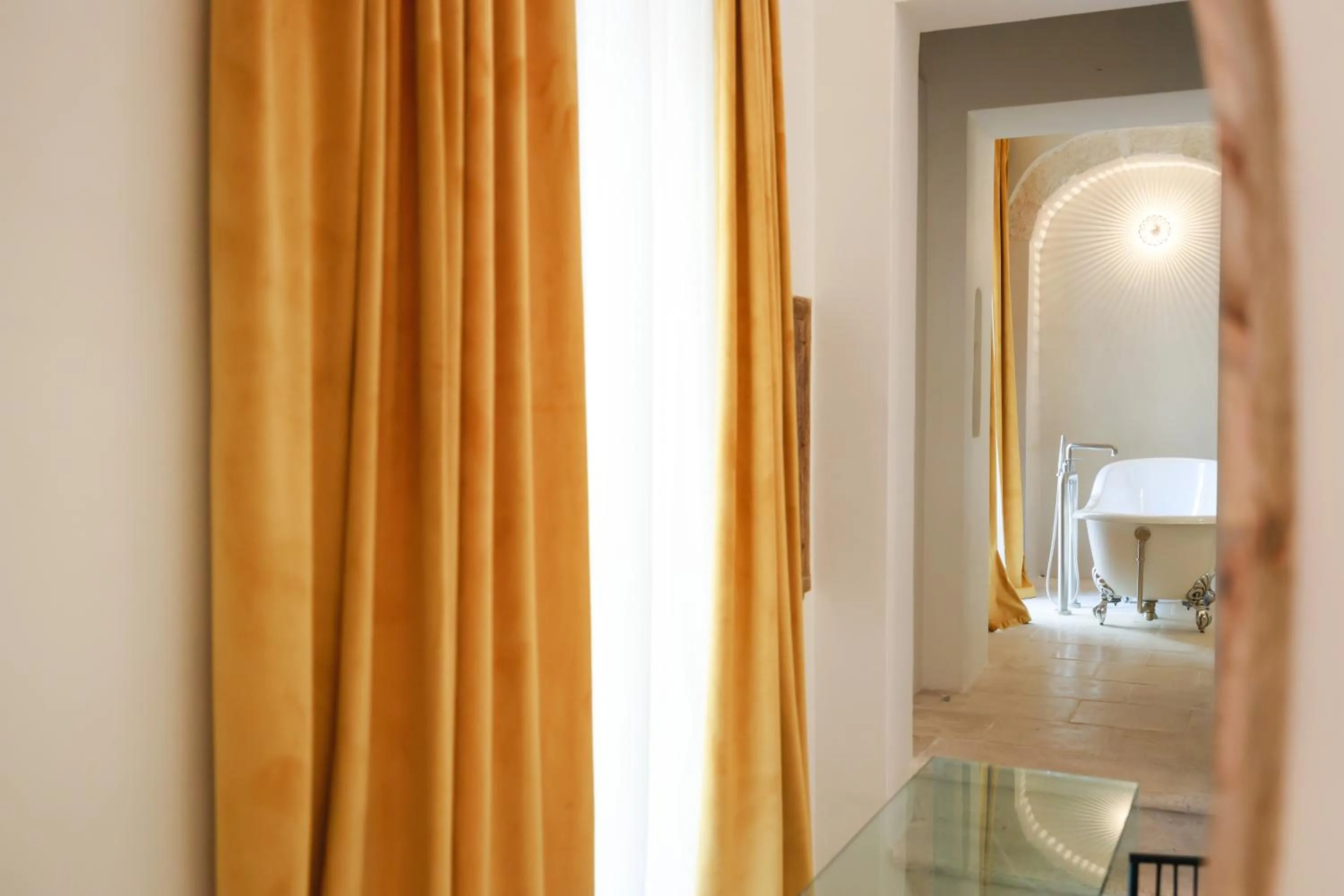 Bathroom, Bed in BAYIT Charming Place