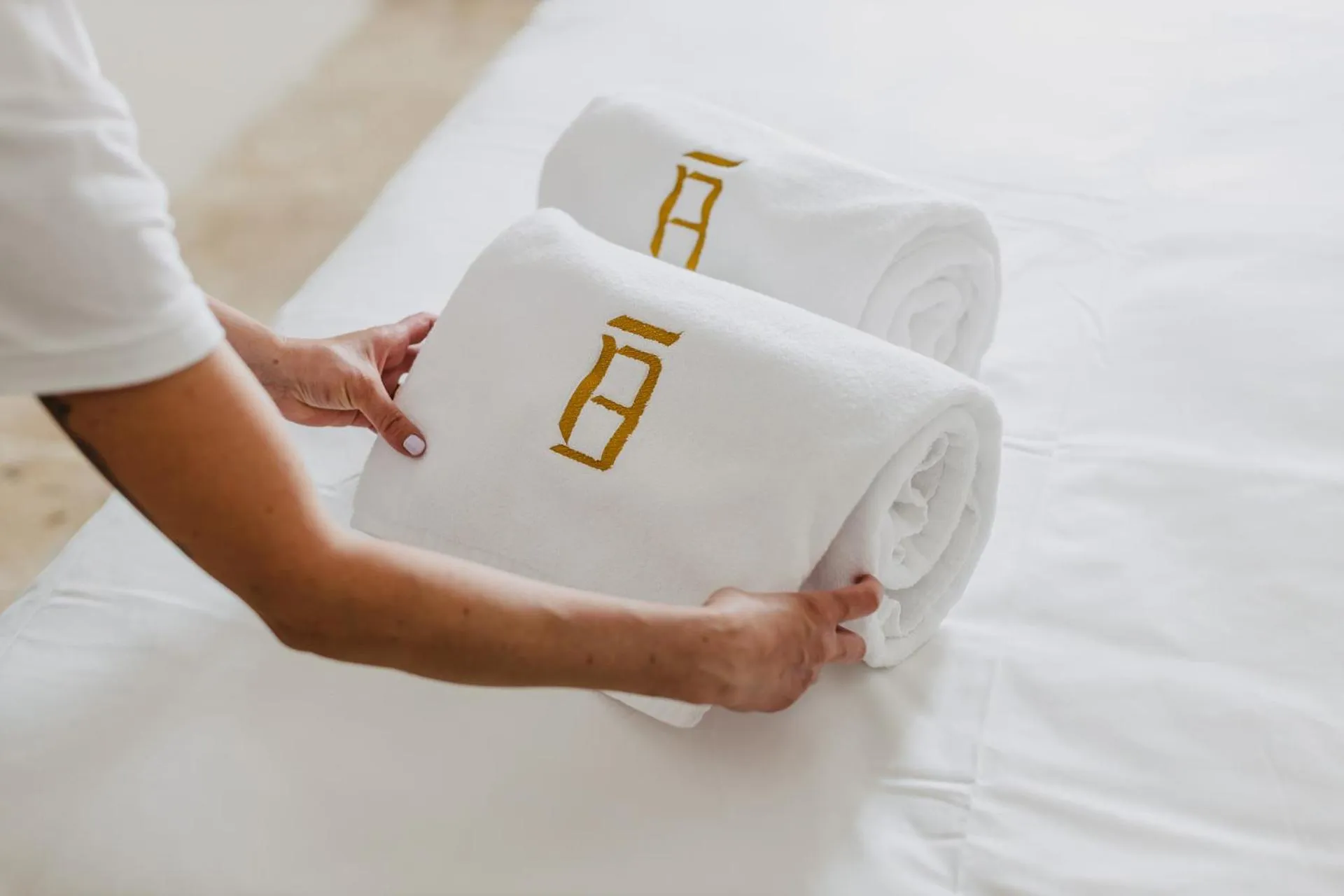 room service, Bed in BAYIT Charming Place