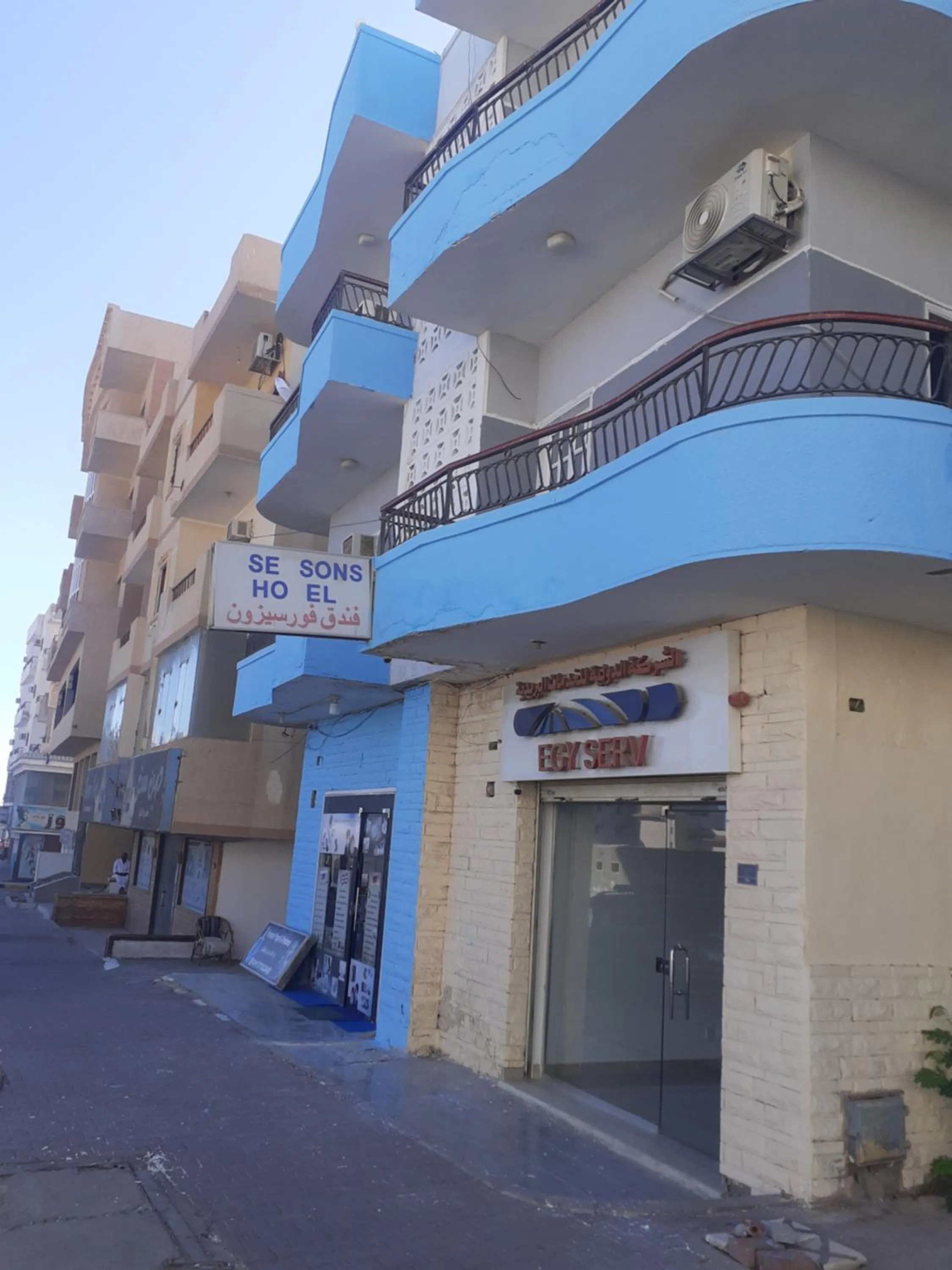 Property building in Four Seasons Hotel