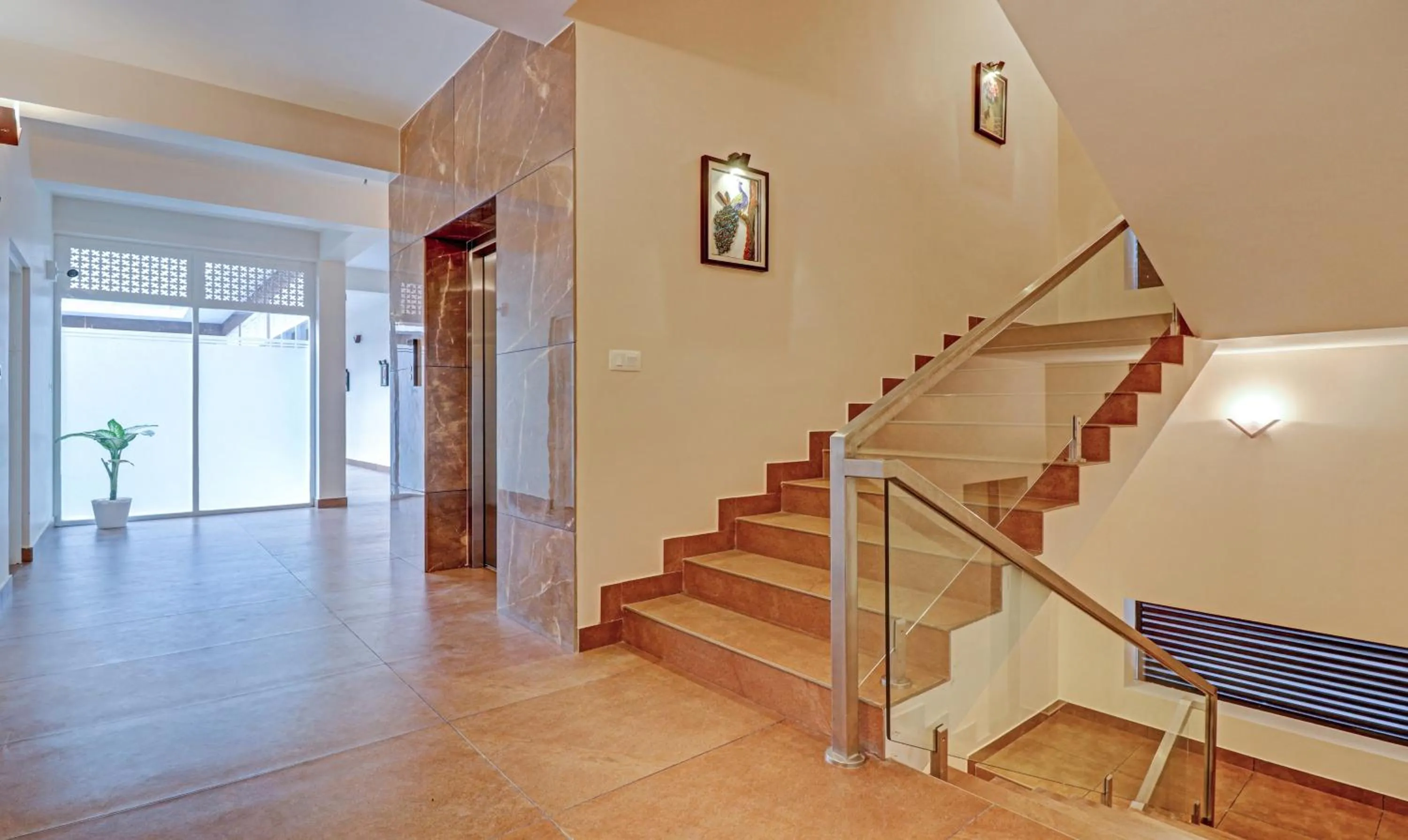 elevator in Treebo Golden Terminal, Kochi Airport