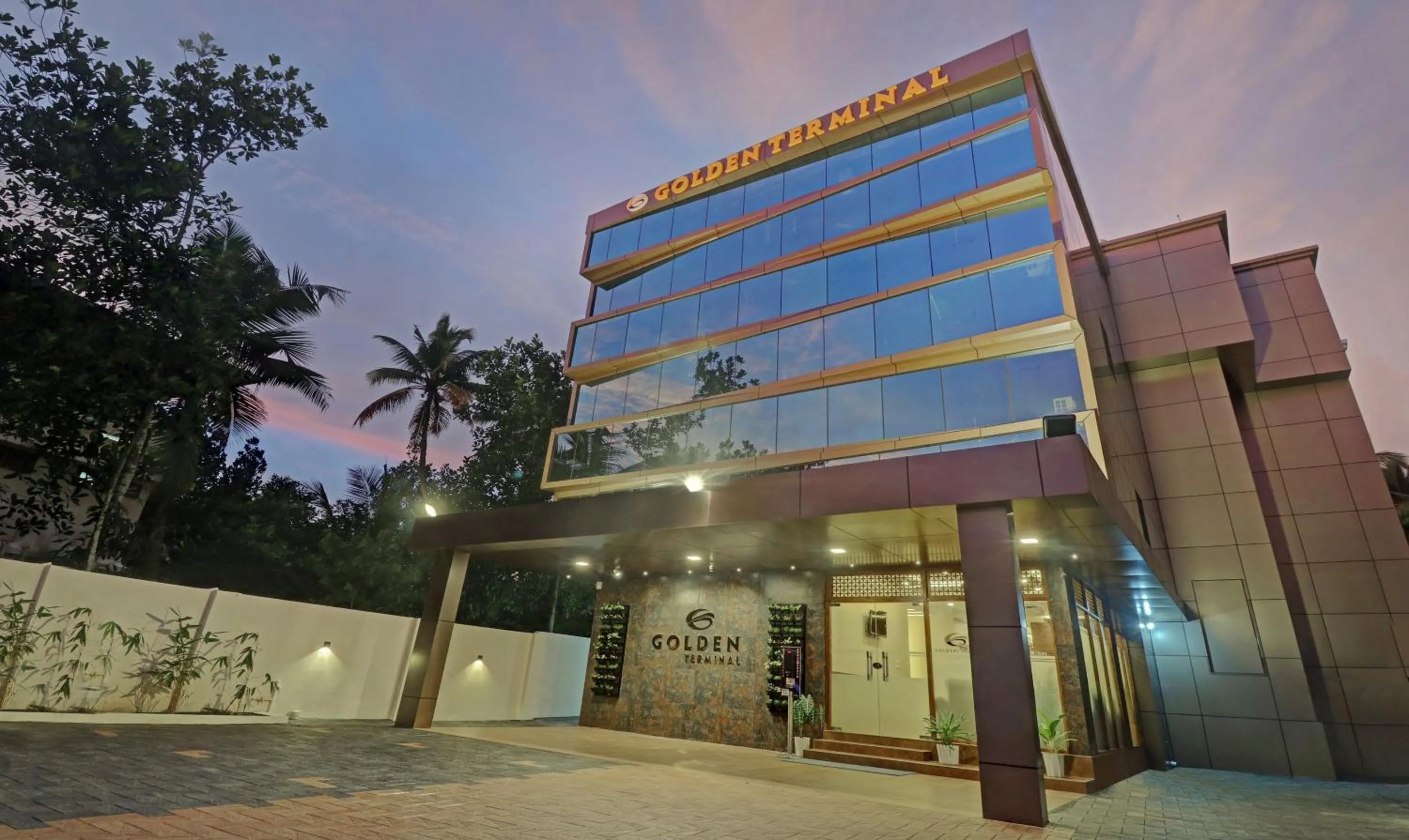 Facade/entrance in Treebo Golden Terminal, Kochi Airport