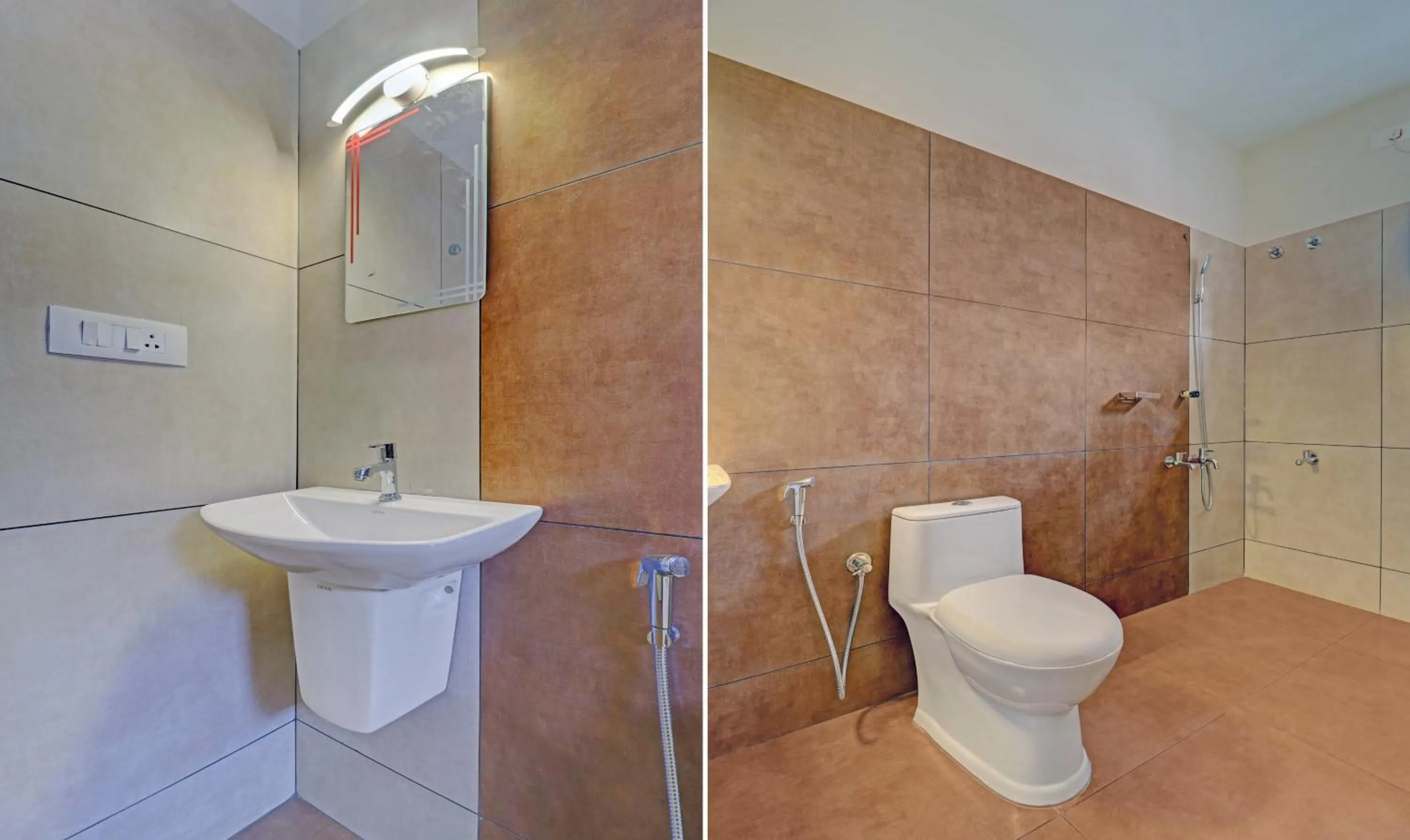 Bathroom in Treebo Golden Terminal, Kochi Airport